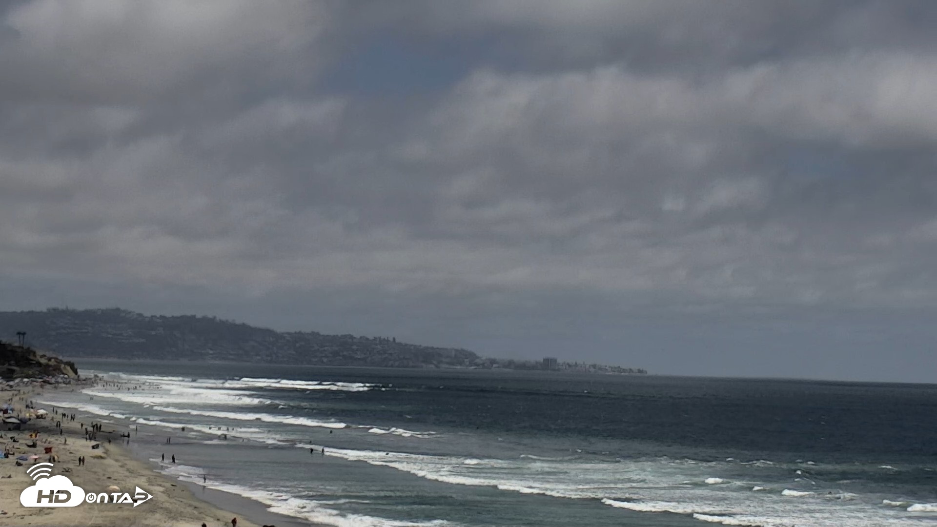 Snapshot of Del Mar Beach North Live Webcam taken Jun 19, 2026, 2:37pm PDT