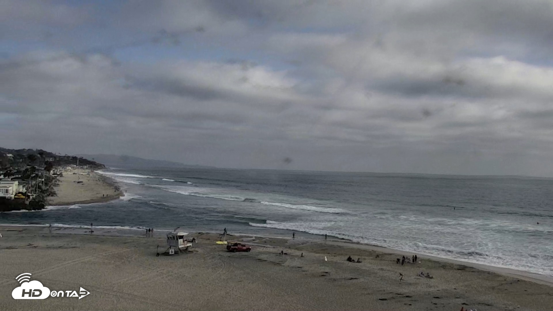 Snapshot of Del Mar Beach North Live Webcam taken Jul 10, 2026, 5:56pm PDT