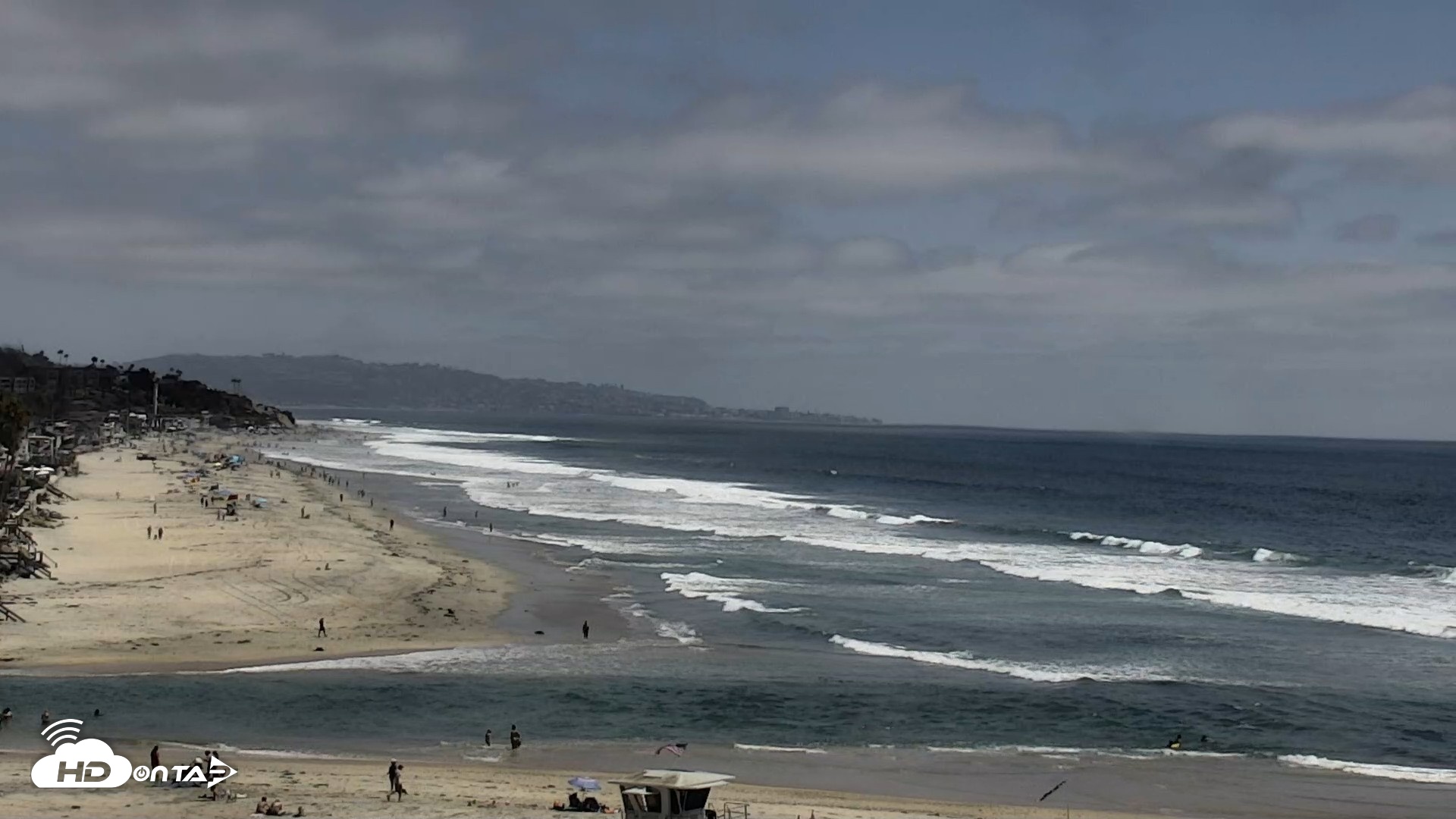Snapshot of Del Mar Beach North Live Webcam taken Jun 17, 2026, 2:37pm PDT