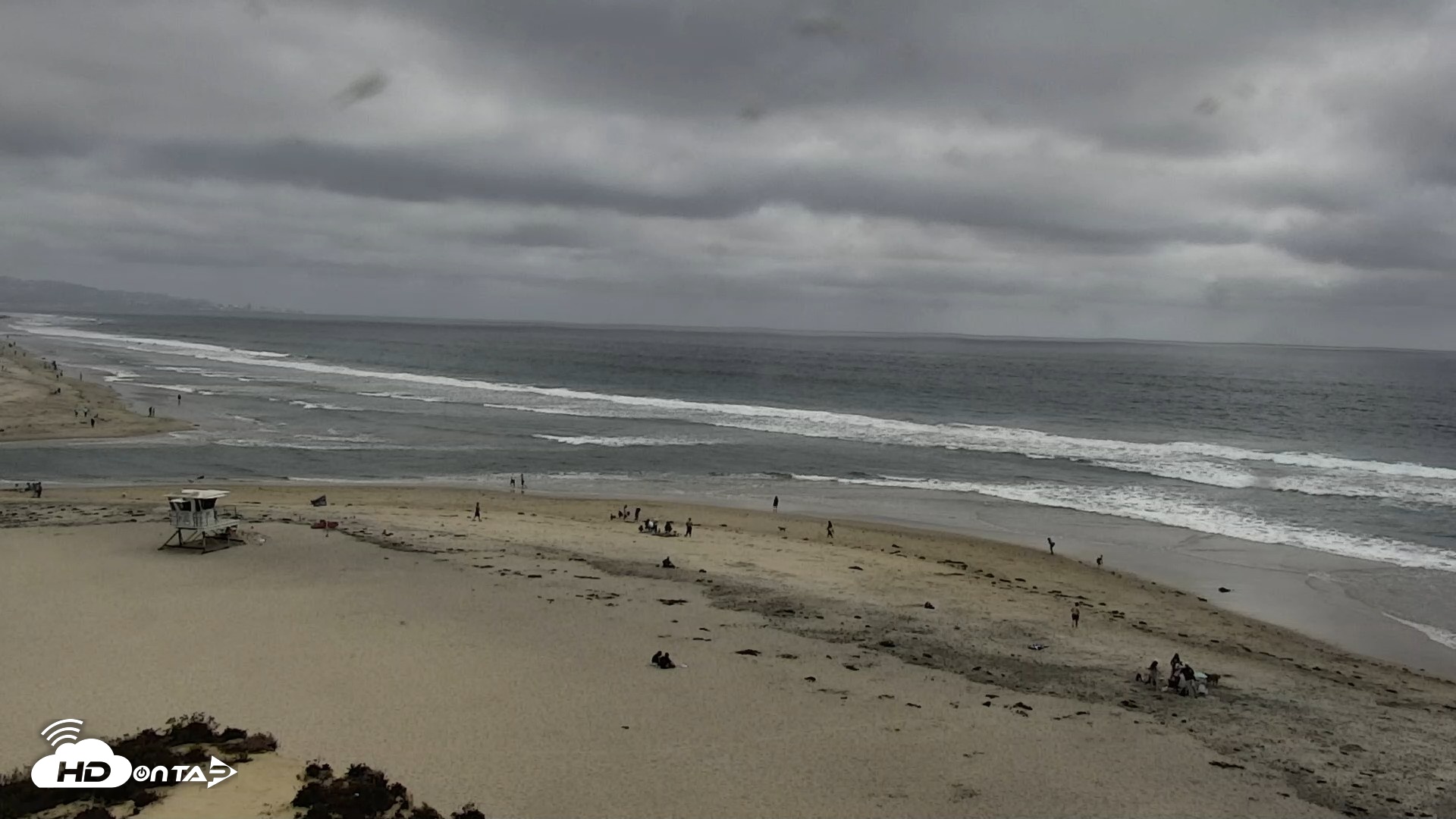 Snapshot of Del Mar Beach North Live Webcam taken Jun 15, 2026, 5:09pm PDT
