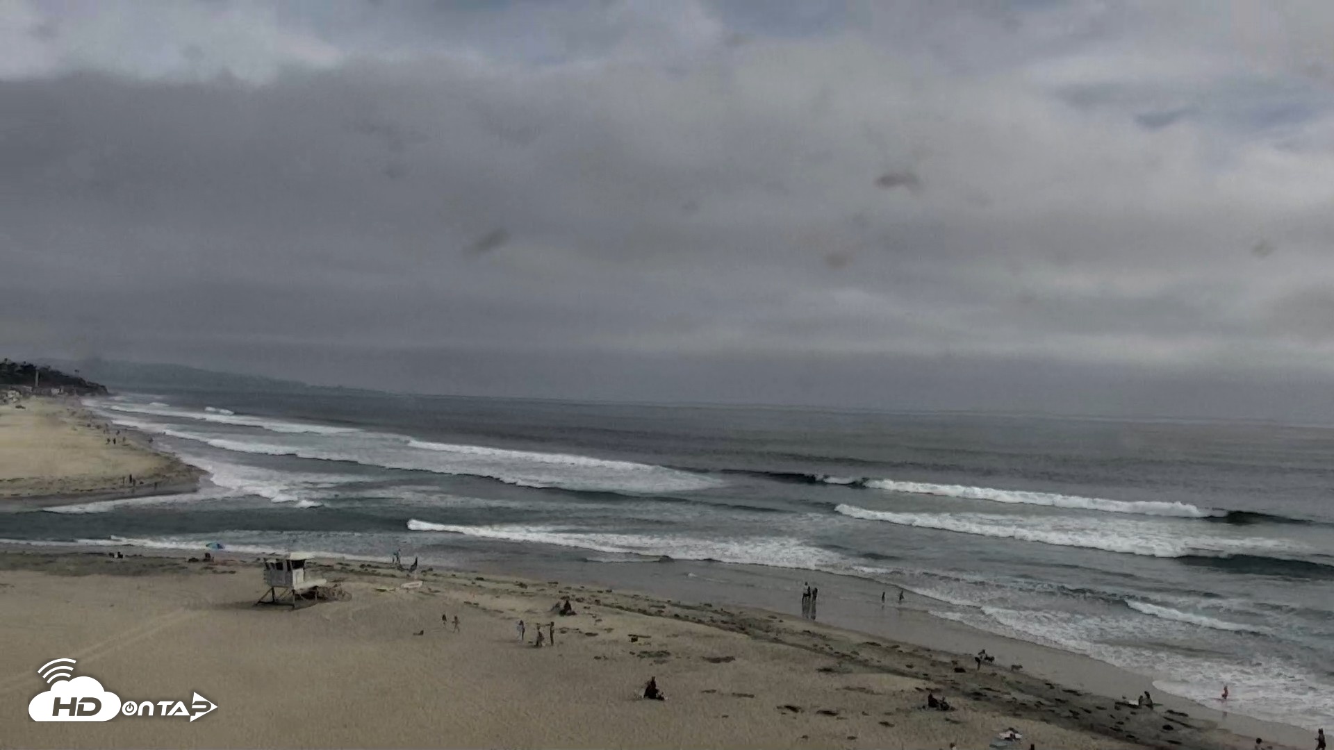 Snapshot of Del Mar Beach North Live Webcam taken Jun 11, 2026, 5:08pm PDT