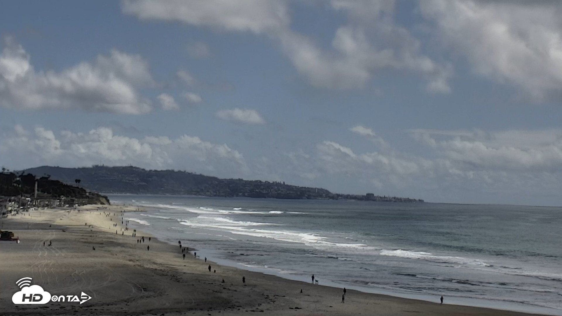 Snapshot of Del Mar Beach North Live Webcam taken Apr 13, 2026, 3:04pm PDT