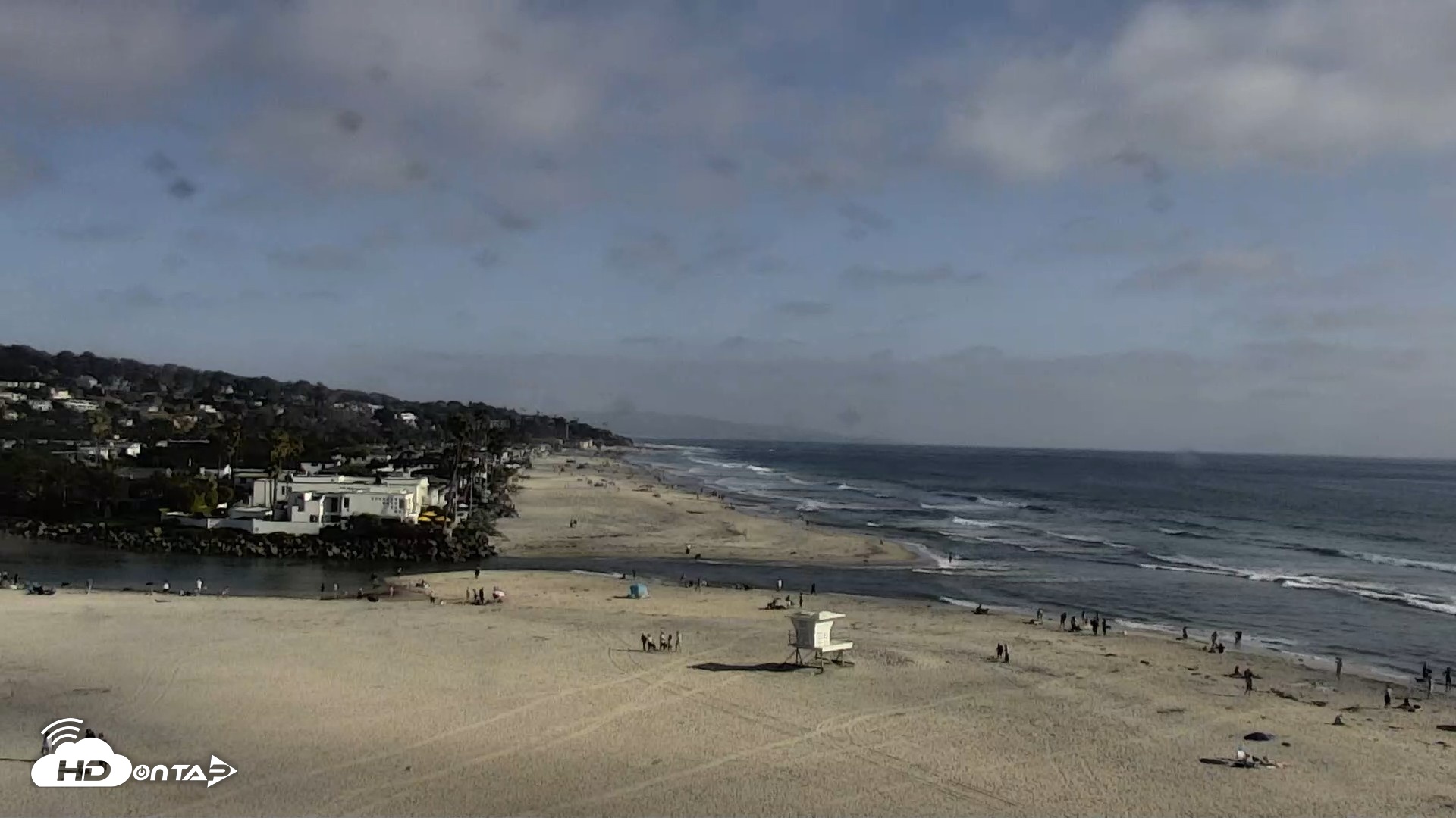 Snapshot of Del Mar Beach North Live Webcam taken May 9, 2026, 5:11pm PDT