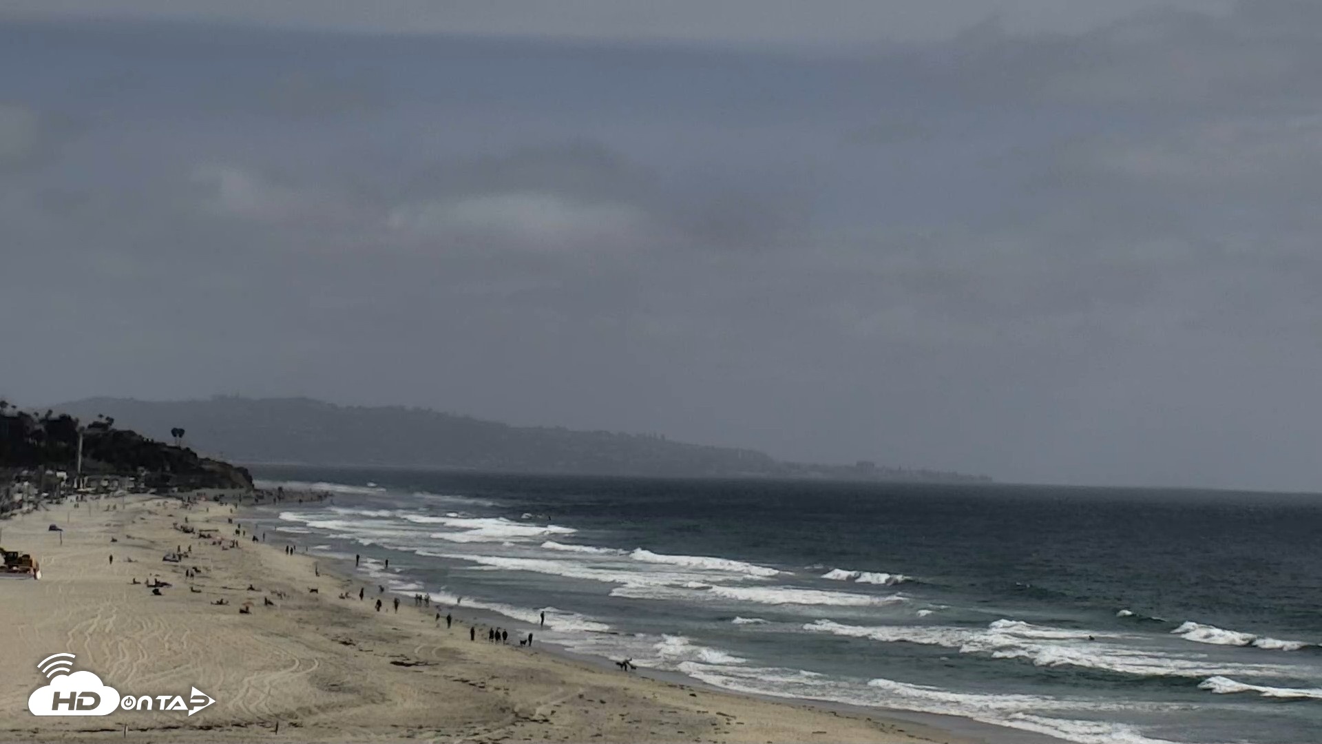 Snapshot of Del Mar Beach North Live Webcam taken Apr 24, 2026, 3:21pm PDT