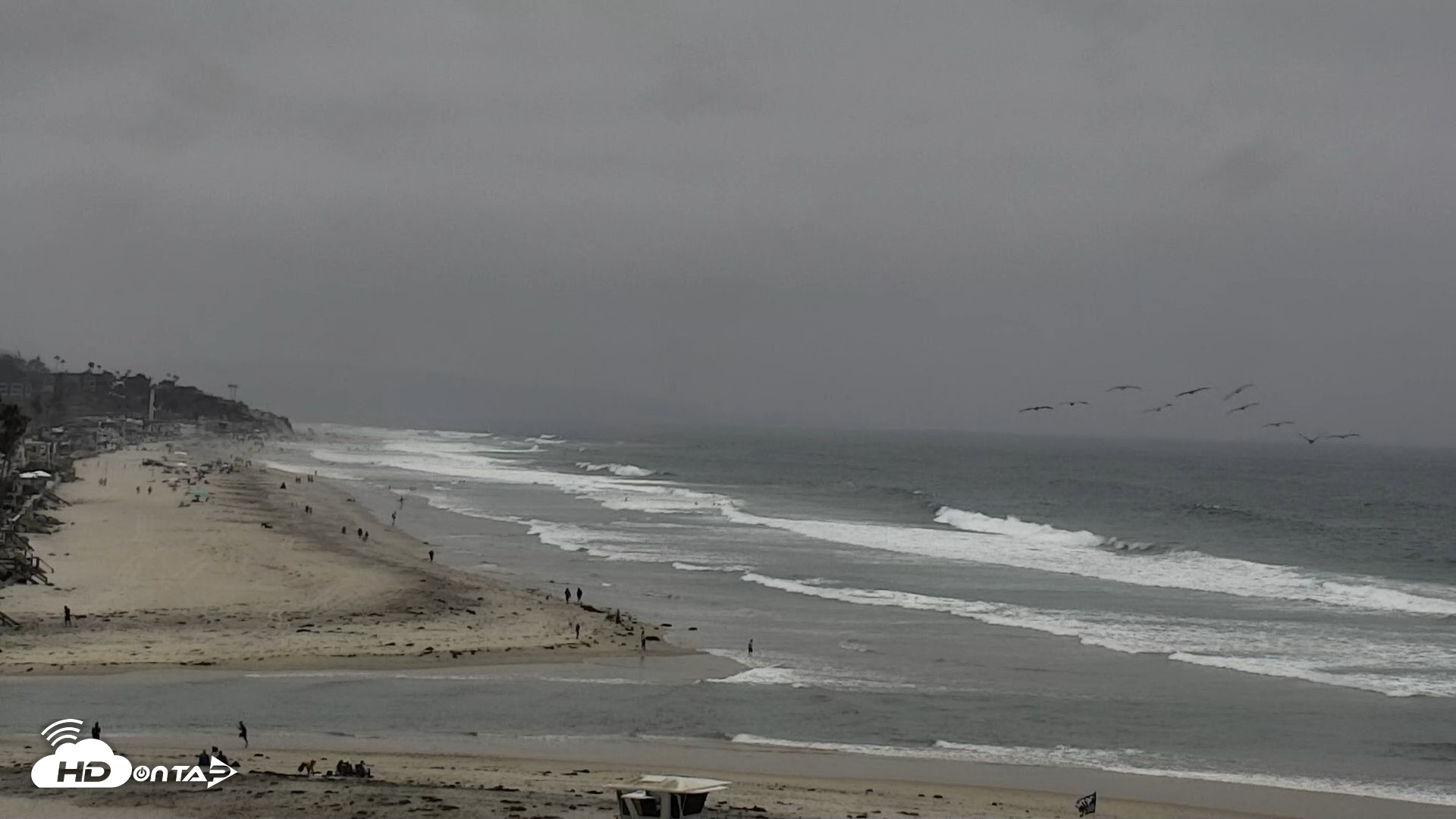 Snapshot of Del Mar Beach North Live Webcam taken Jun 5, 2026, 12:45pm PDT