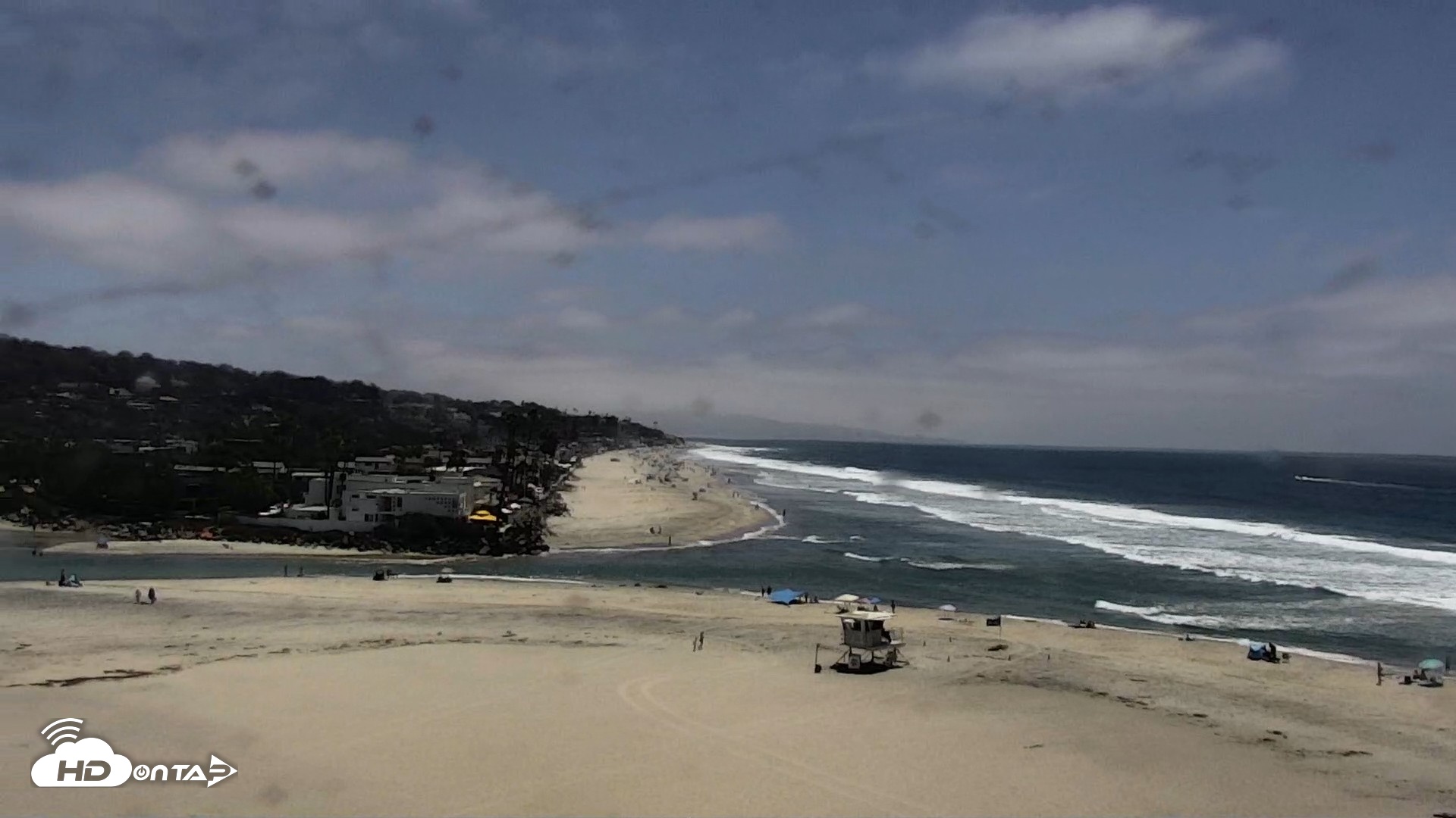 Snapshot of Del Mar Beach North Live Webcam taken Jul 6, 2026, 1:18pm PDT