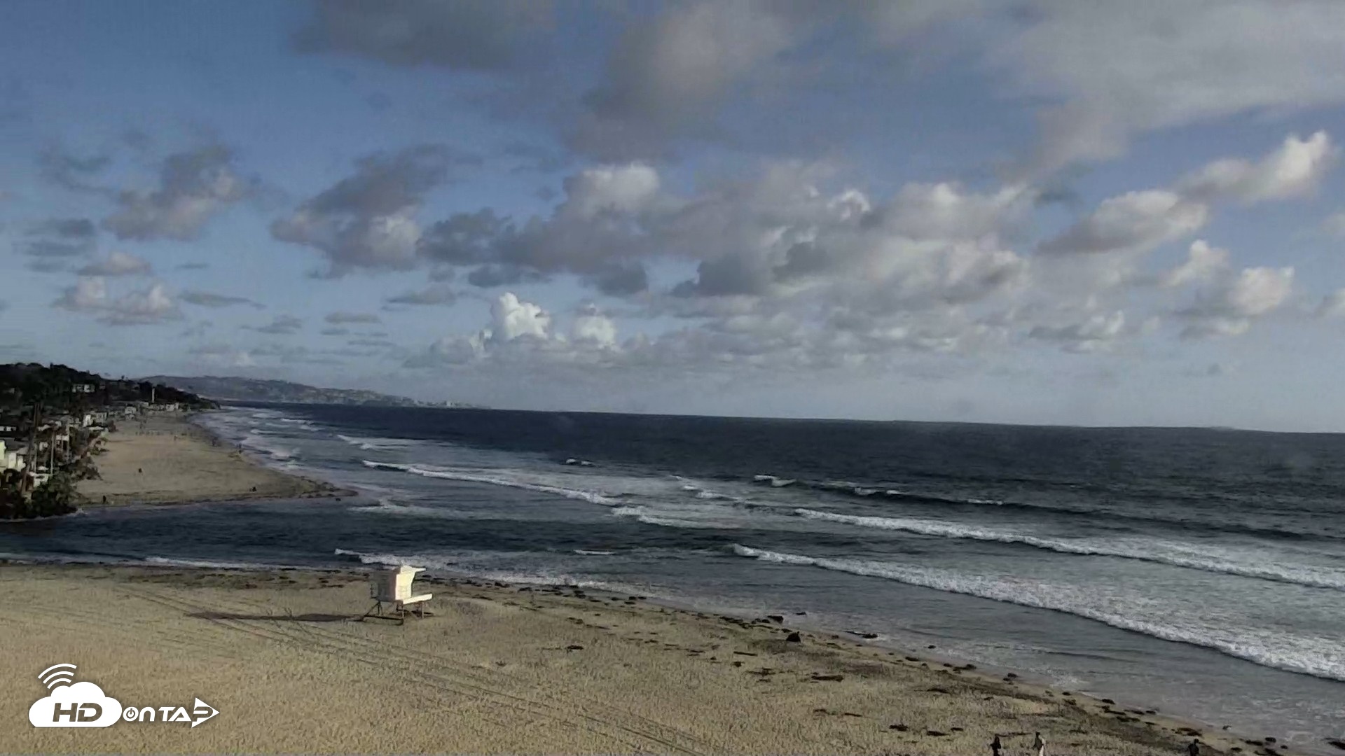 Snapshot of Del Mar Beach North Live Webcam taken May 27, 2026, 6:25pm PDT