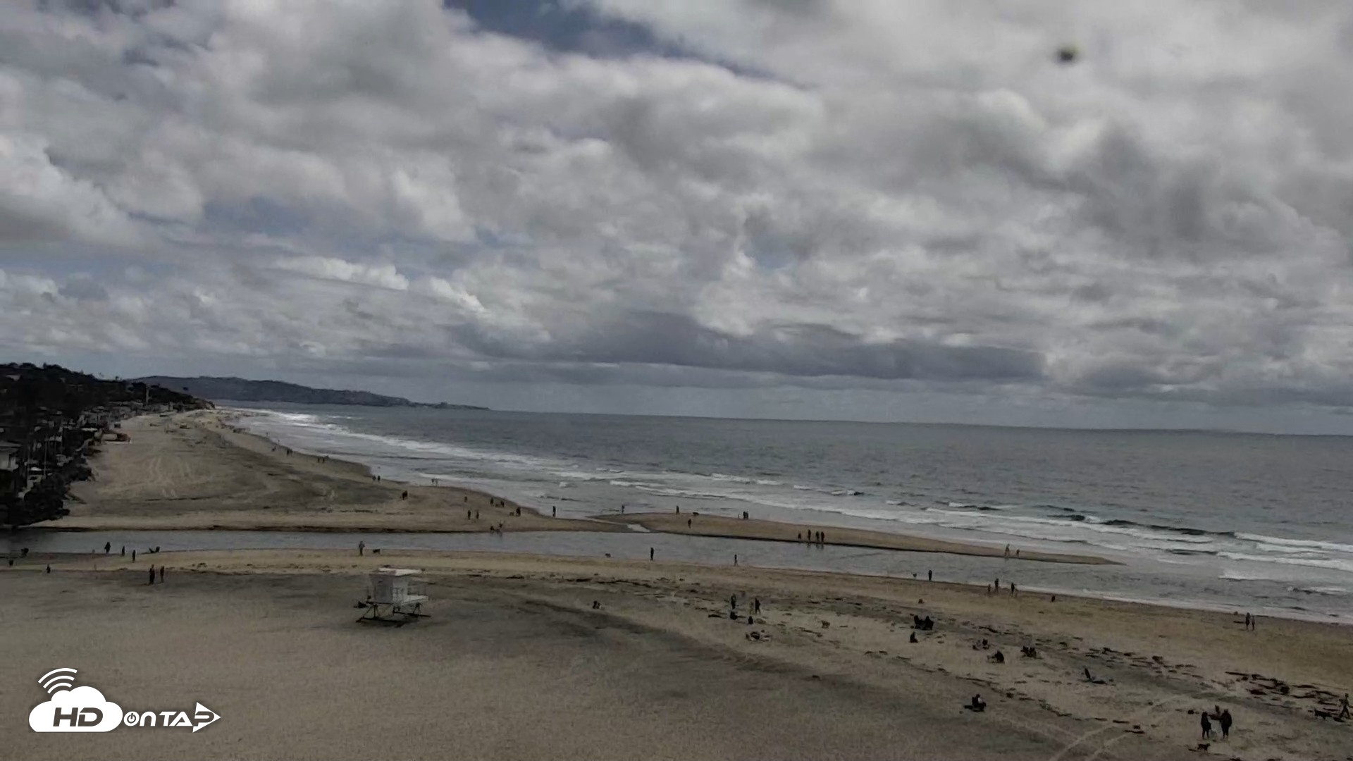 Snapshot of Del Mar Beach North Live Webcam taken Apr 26, 2026, 2:19pm PDT