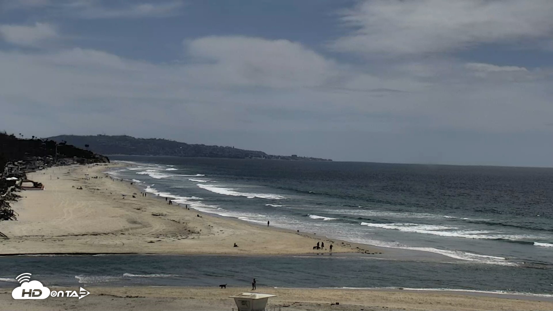 Snapshot of Del Mar Beach North Live Webcam taken Apr 21, 2026, 1:25pm PDT