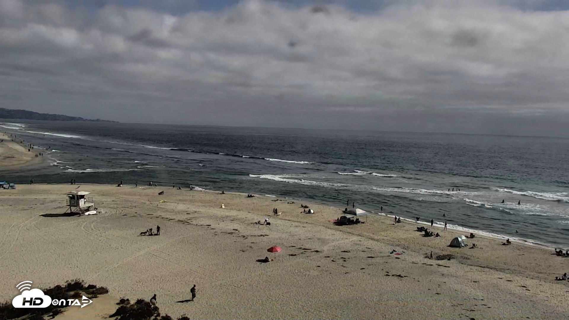 Snapshot of Del Mar Beach North Live Webcam taken Jun 27, 2026, 4:26pm PDT