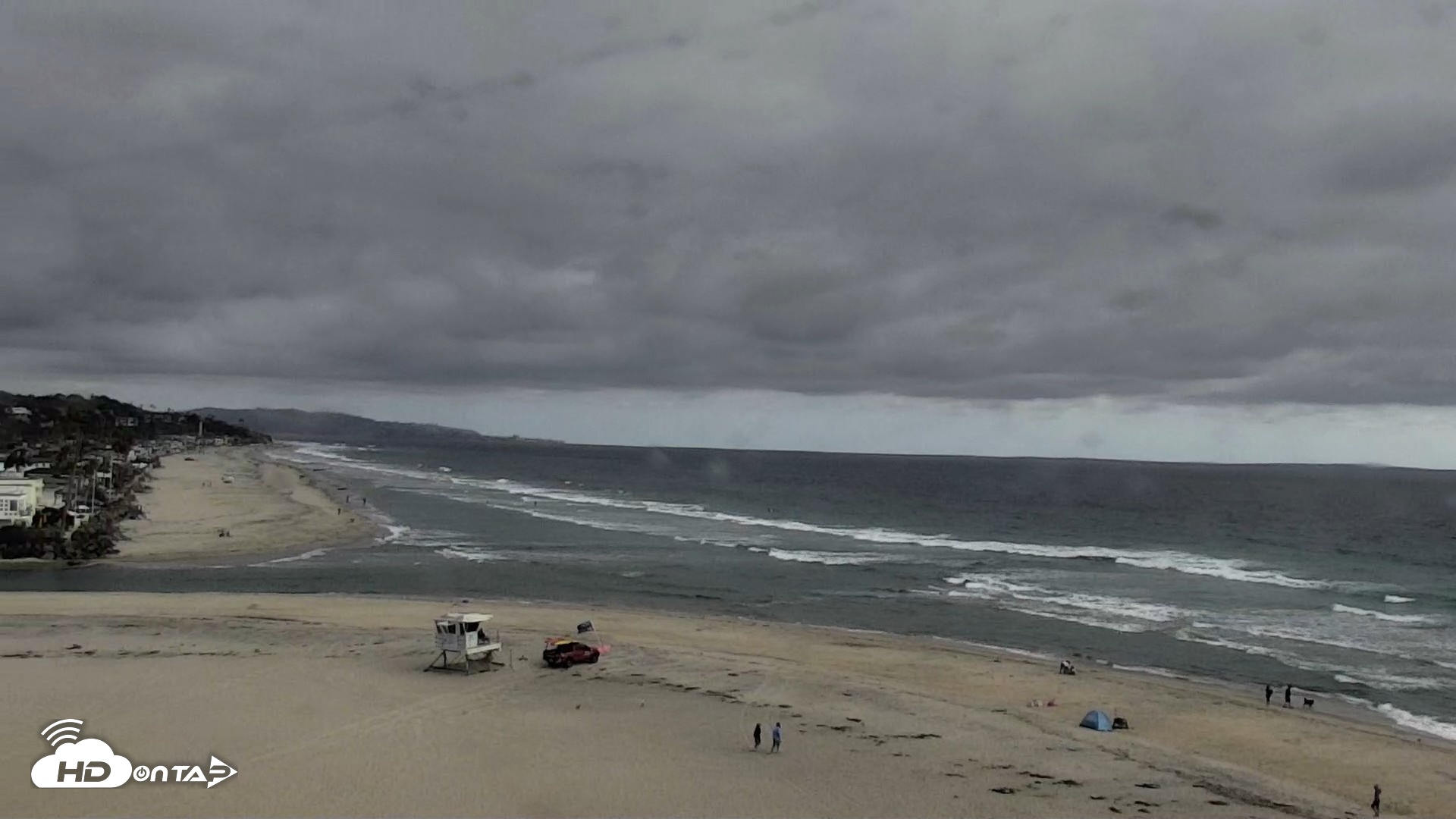 Snapshot of Del Mar Beach North Live Webcam taken Jun 30, 2026, 5:51pm PDT