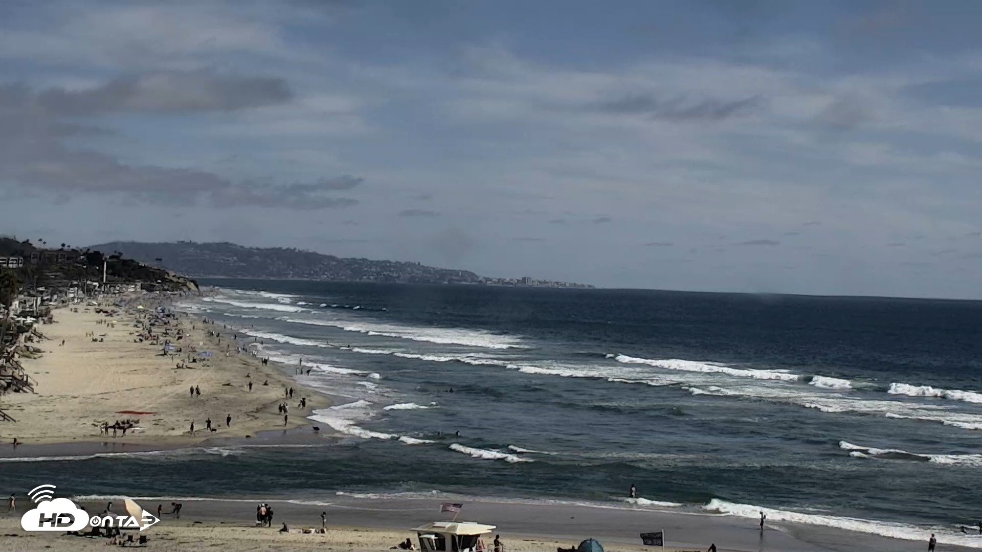 Snapshot of Del Mar Beach North Live Webcam taken Jun 21, 2026, 4:27pm PDT