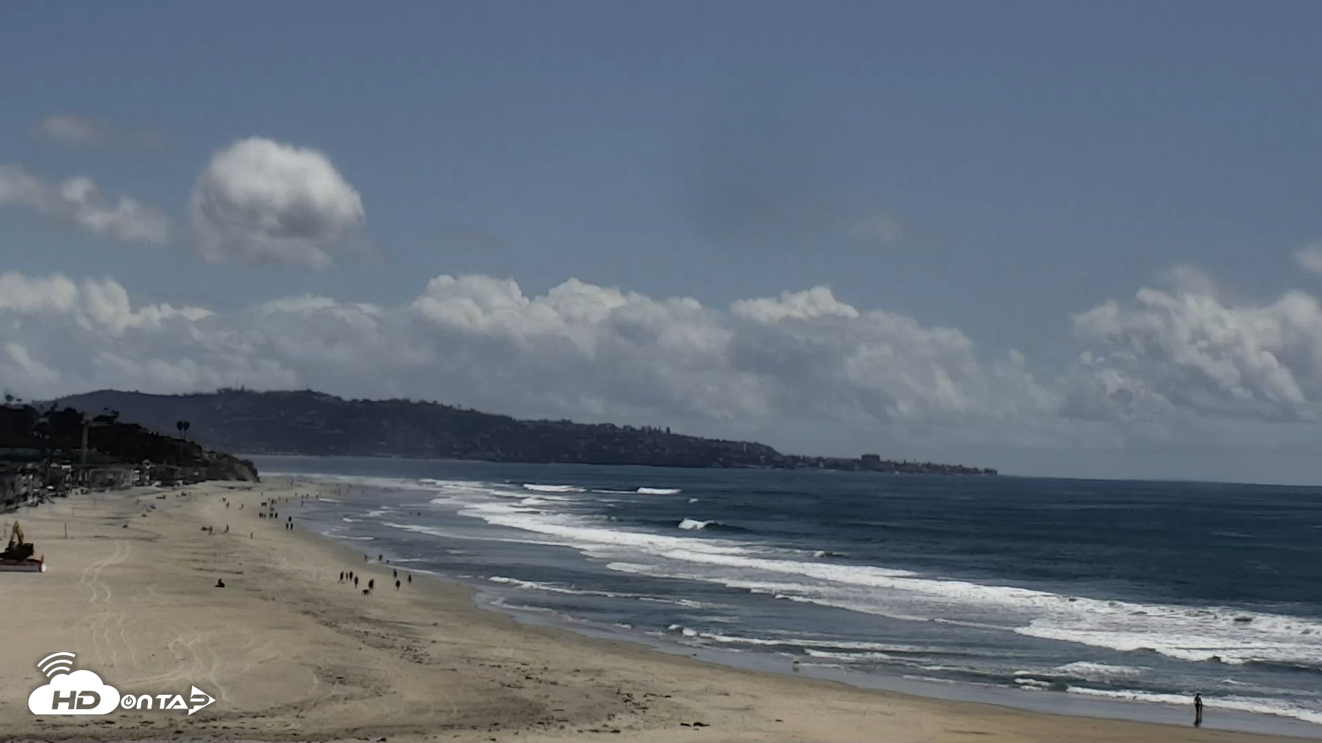 Snapshot of Del Mar Beach North Live Webcam taken Apr 13, 2026, 2:21pm PDT