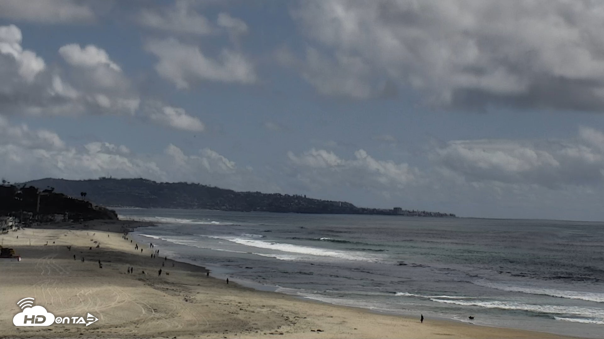 Snapshot of Del Mar Beach North Live Webcam taken Apr 13, 2026, 3:10pm PDT