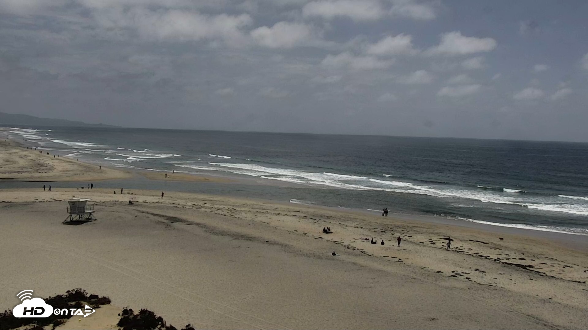 Snapshot of Del Mar Beach North Live Webcam taken Apr 30, 2026, 1:23pm PDT
