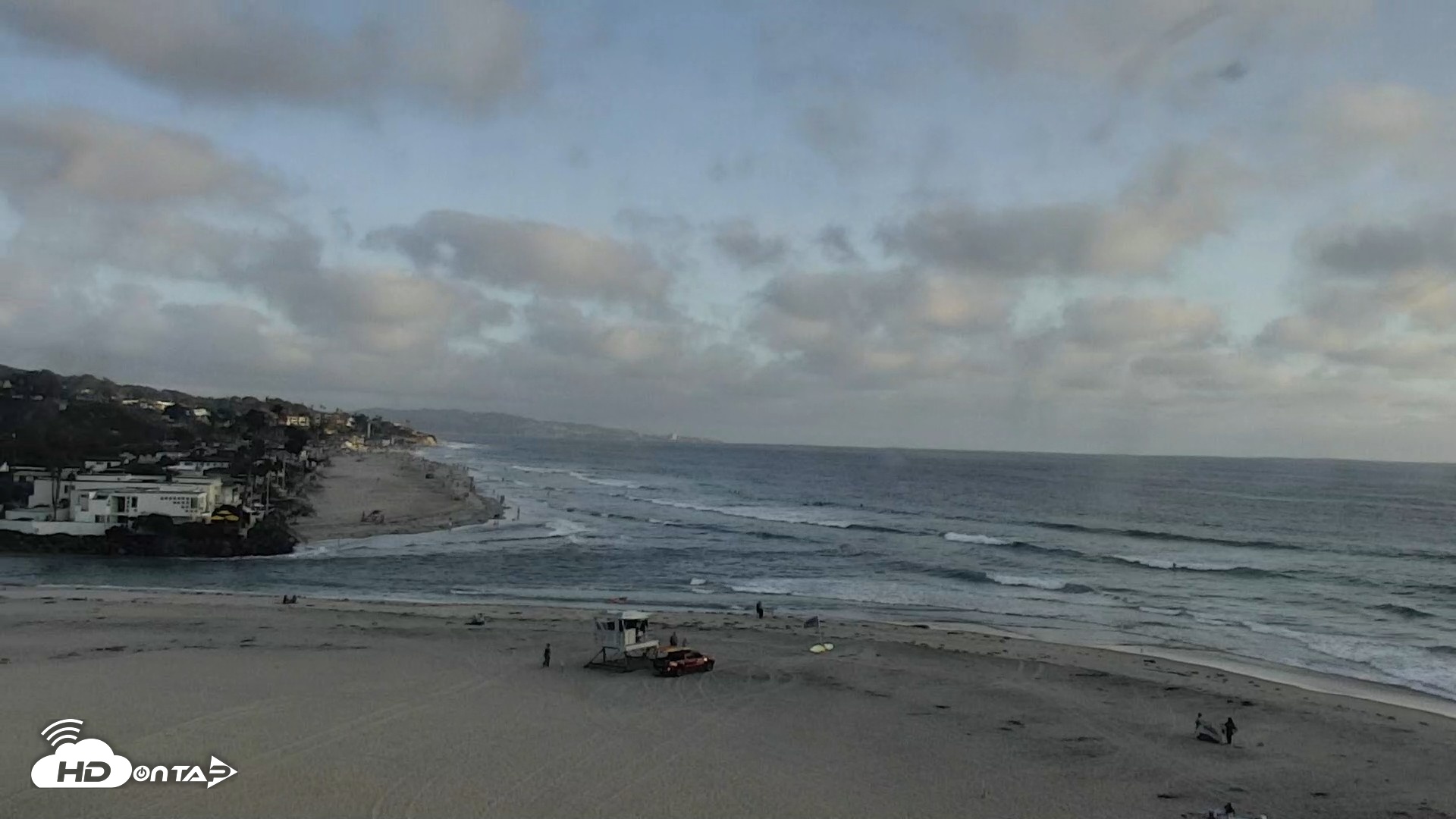 Snapshot of Del Mar Beach North Live Webcam taken Aug 11, 2026, 6:54pm PDT