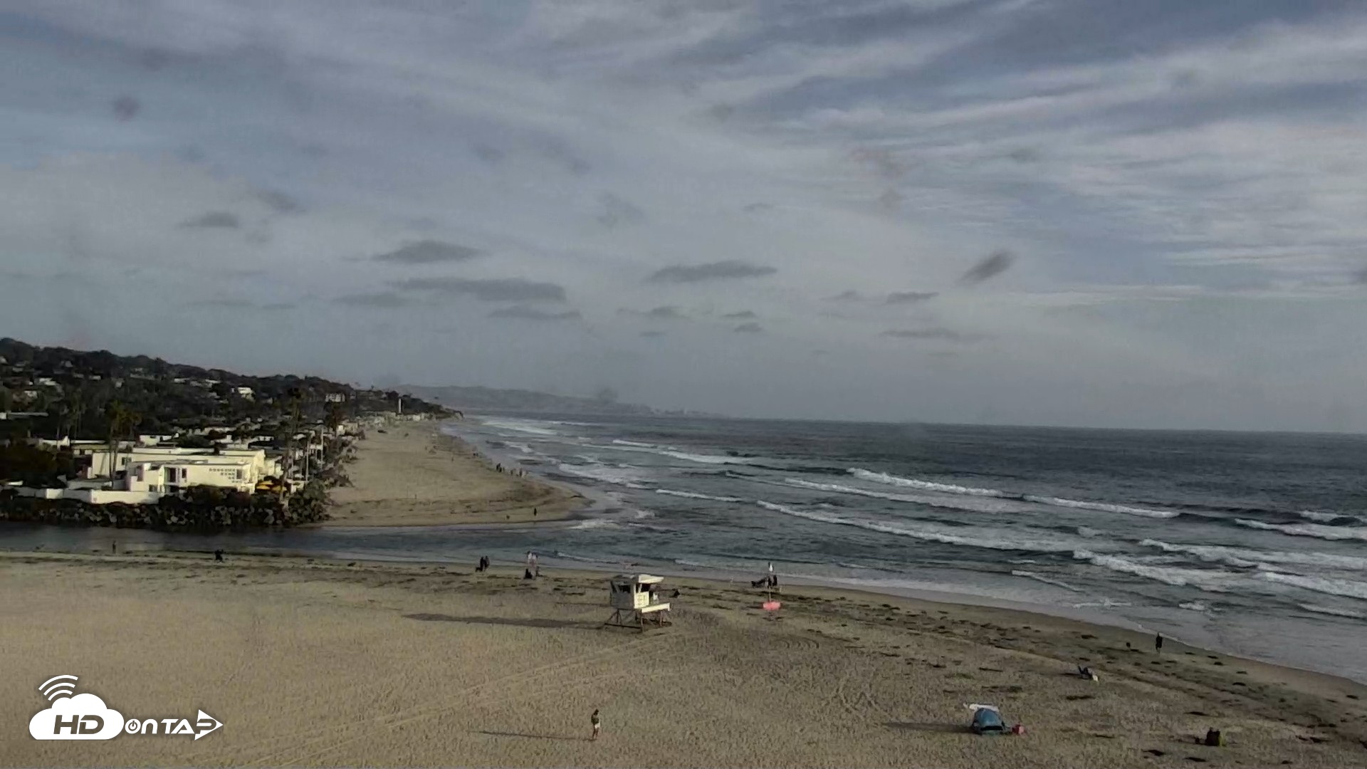 Snapshot of Del Mar Beach North Live Webcam taken Jun 8, 2026, 6:47pm PDT