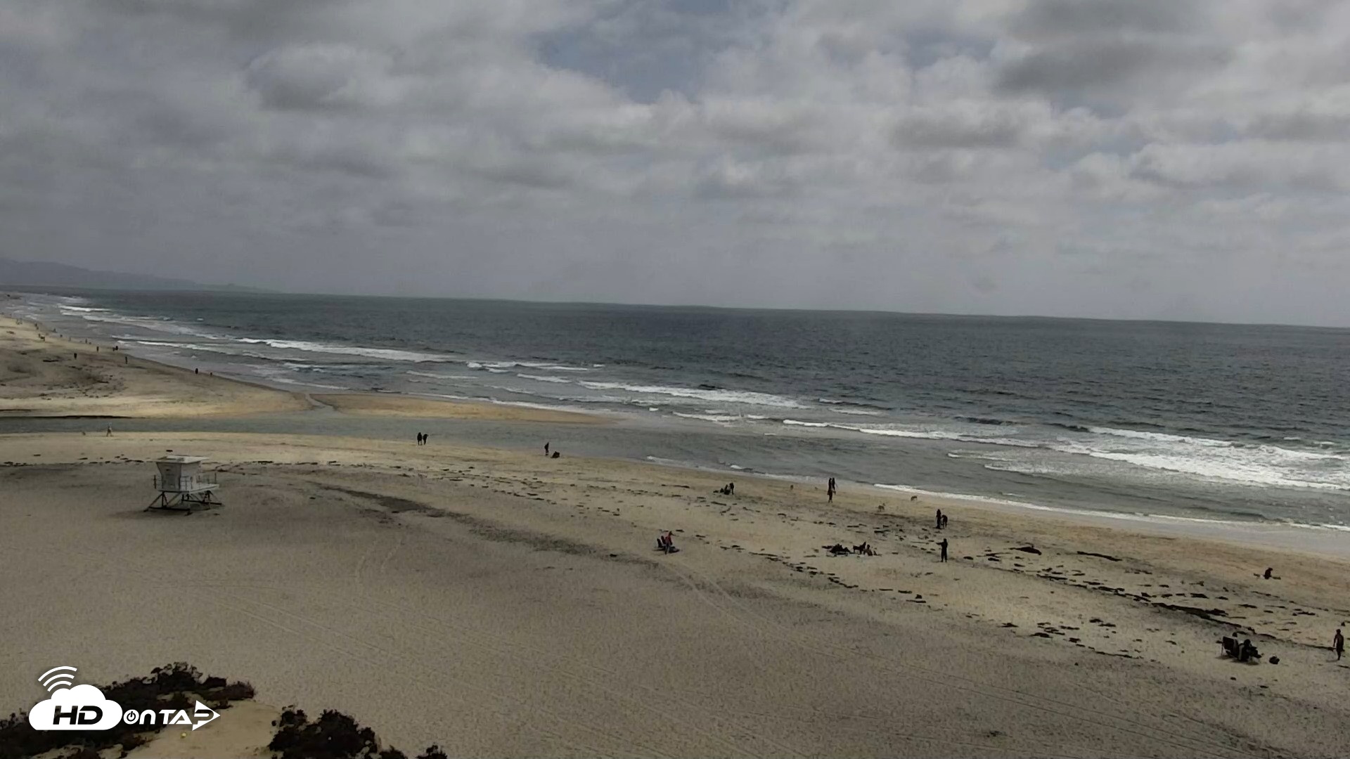 Snapshot of Del Mar Beach North Live Webcam taken Apr 30, 2026, 3:19pm PDT