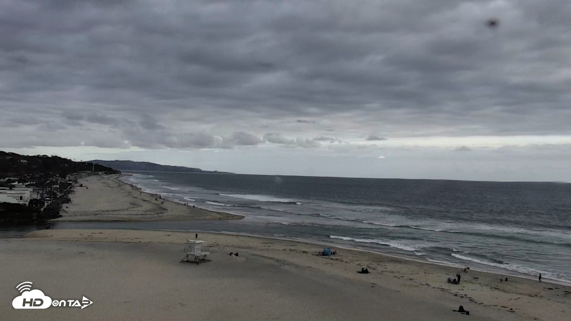 Snapshot of Del Mar Beach North Live Webcam taken May 3, 2026, 5:59pm PDT