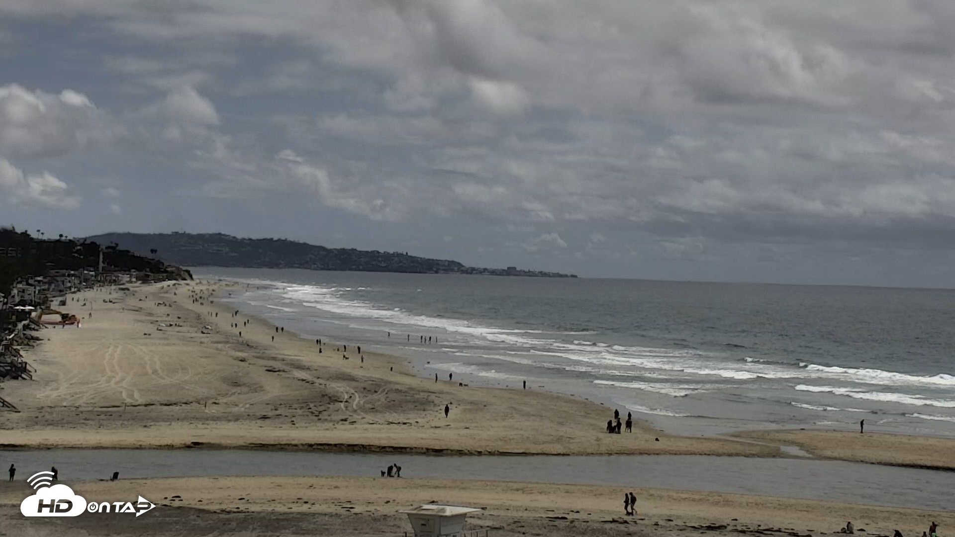 Snapshot of Del Mar Beach North Live Webcam taken Apr 26, 2026, 1:53pm PDT