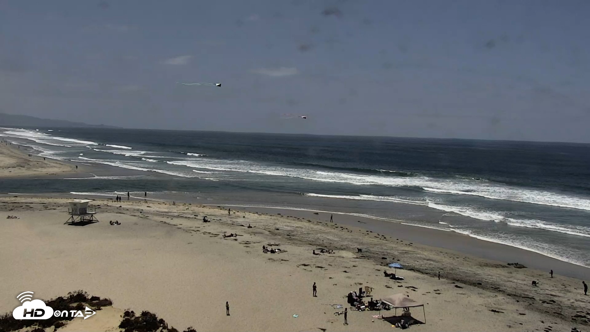 Snapshot of Del Mar Beach North Live Webcam taken Jun 2, 2026, 12:35pm PDT