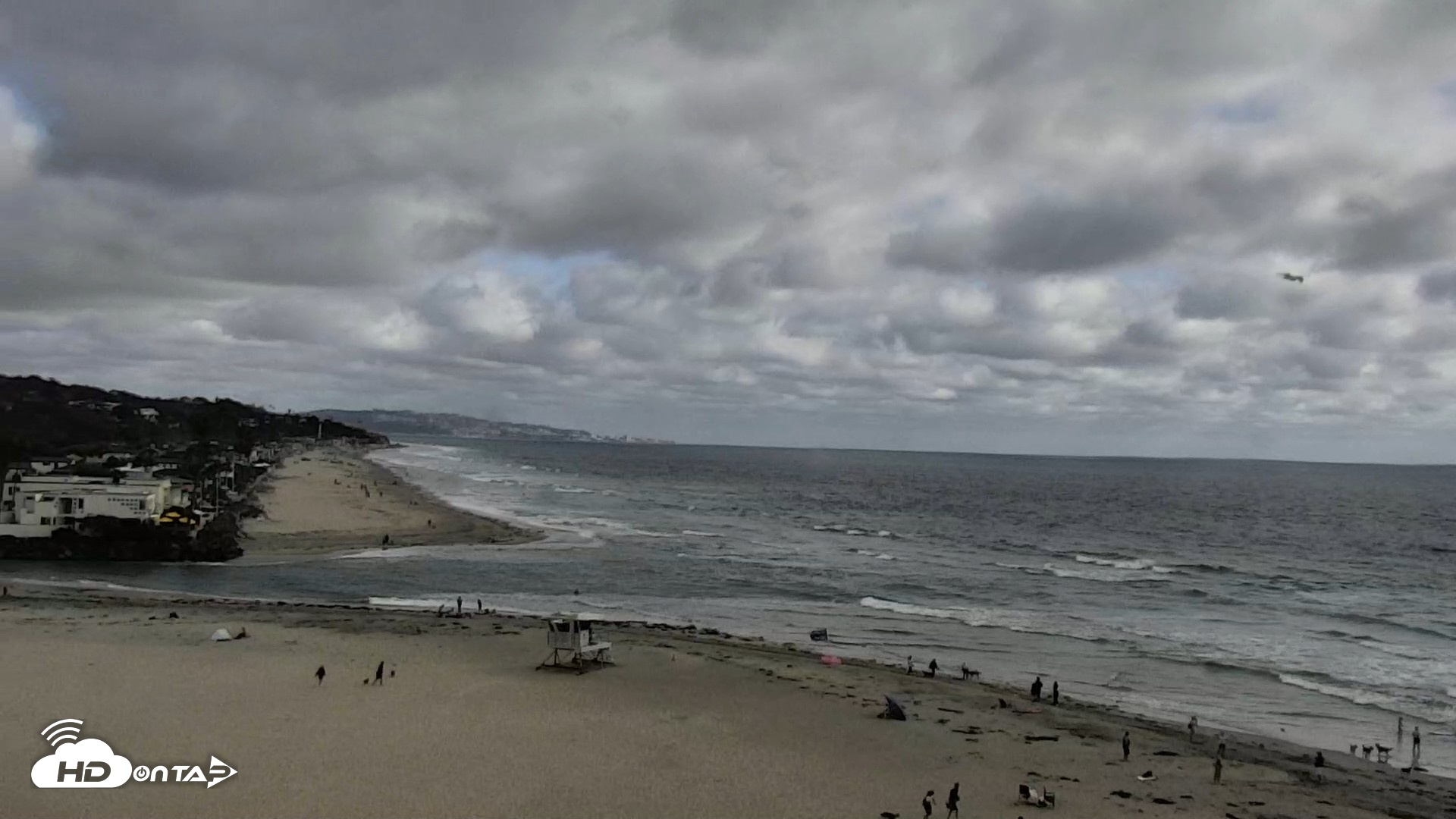 Snapshot of Del Mar Beach North Live Webcam taken May 25, 2026, 5:25pm PDT