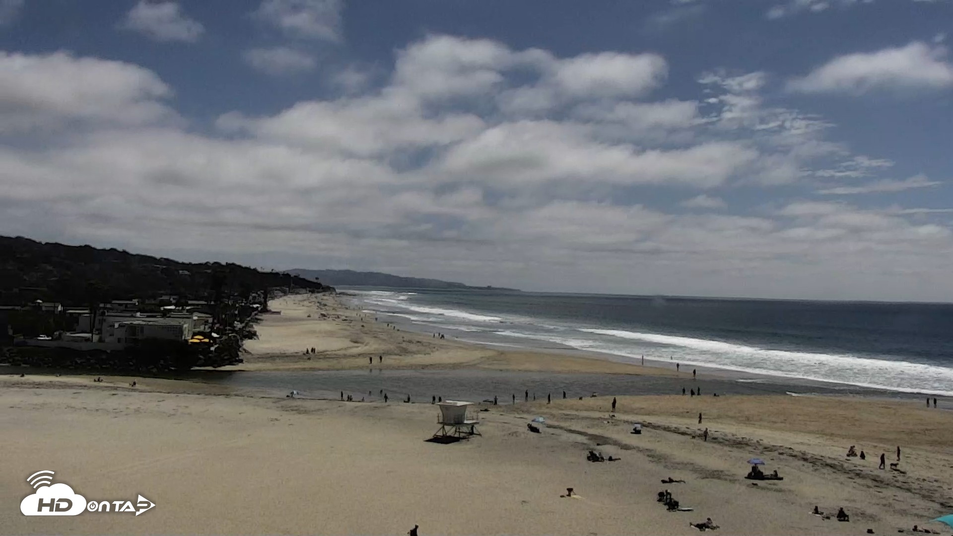 Snapshot of Del Mar Beach North Live Webcam taken Apr 10, 2026, 1:51pm PDT