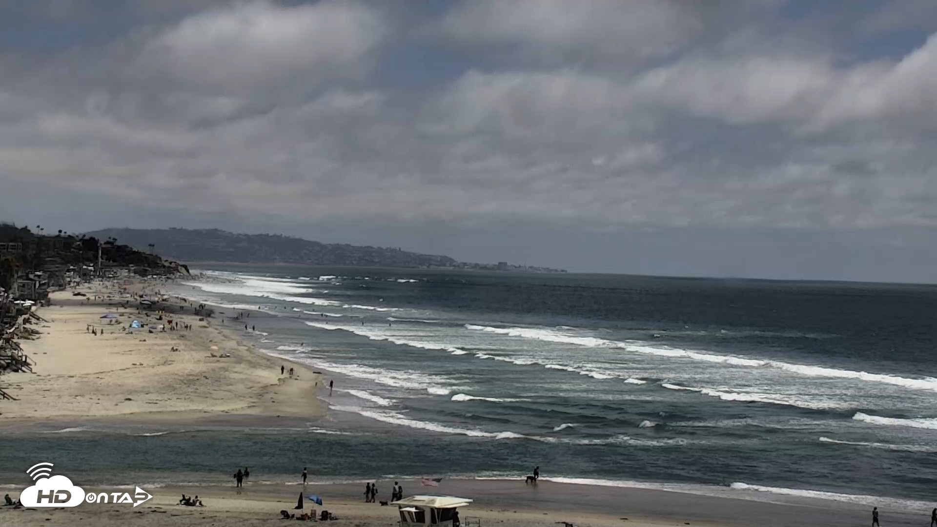 Snapshot of Del Mar Beach North Live Webcam taken Jun 19, 2026, 2:37pm PDT