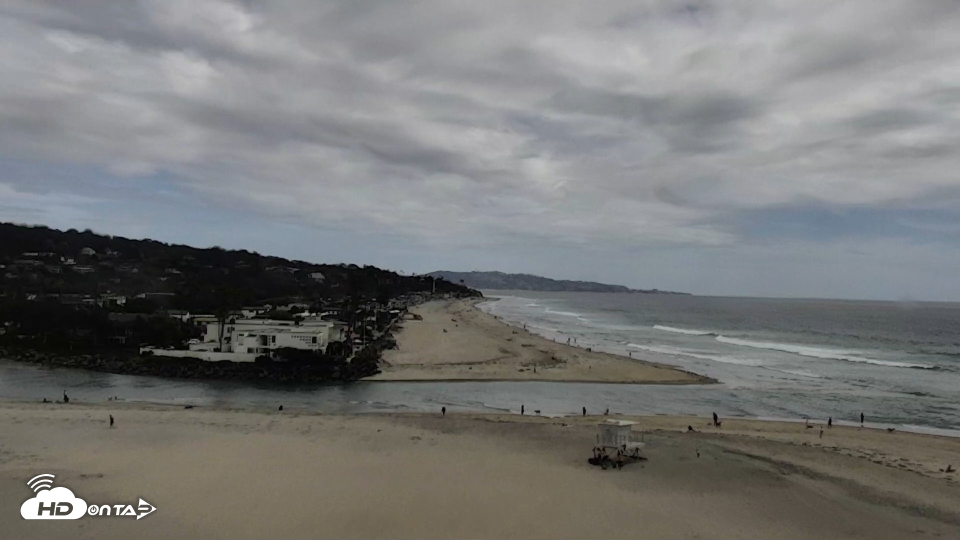 Snapshot of Del Mar Beach North Live Webcam taken Apr 21, 2026, 2:48pm PDT