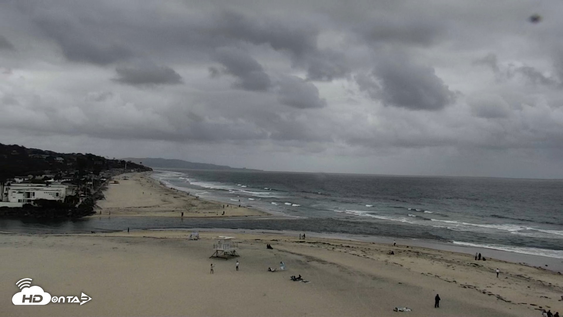 Snapshot of Del Mar Beach North Live Webcam taken Apr 25, 2026, 4:37pm PDT