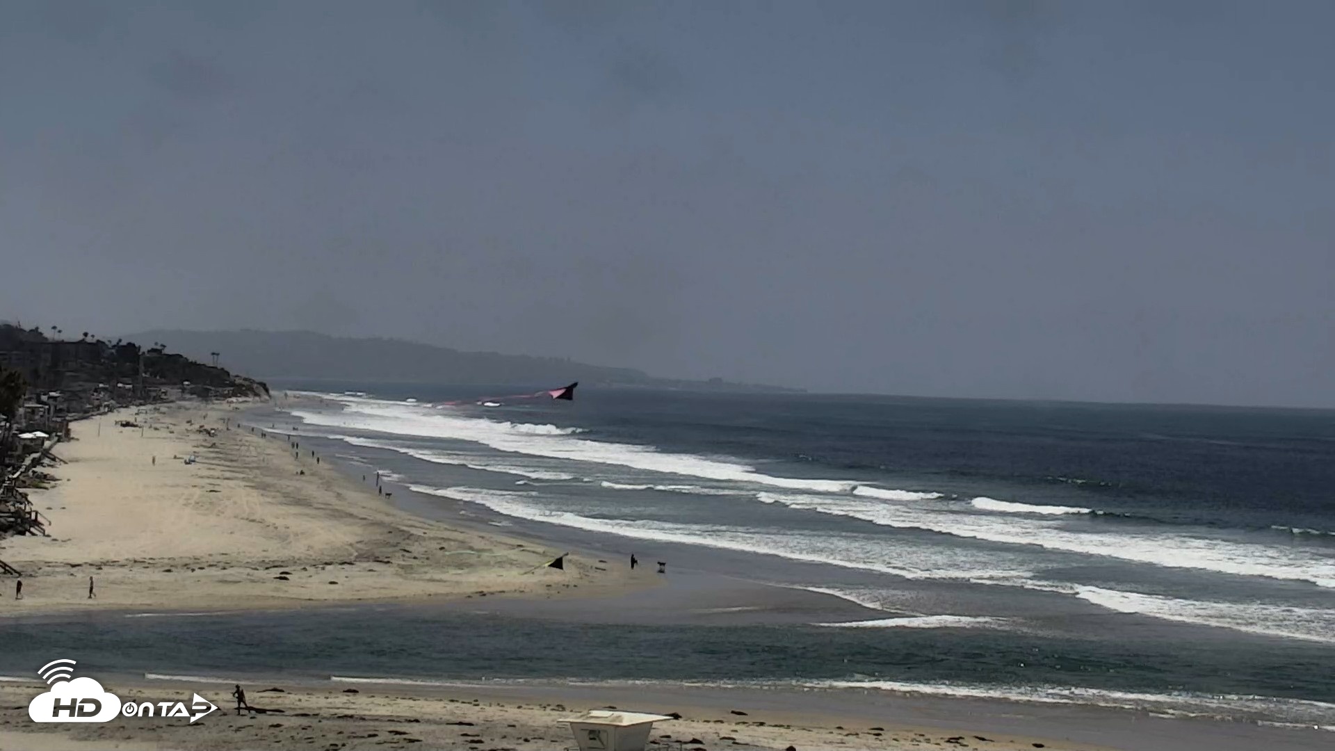Snapshot of Del Mar Beach North Live Webcam taken Jun 2, 2026, 12:54pm PDT