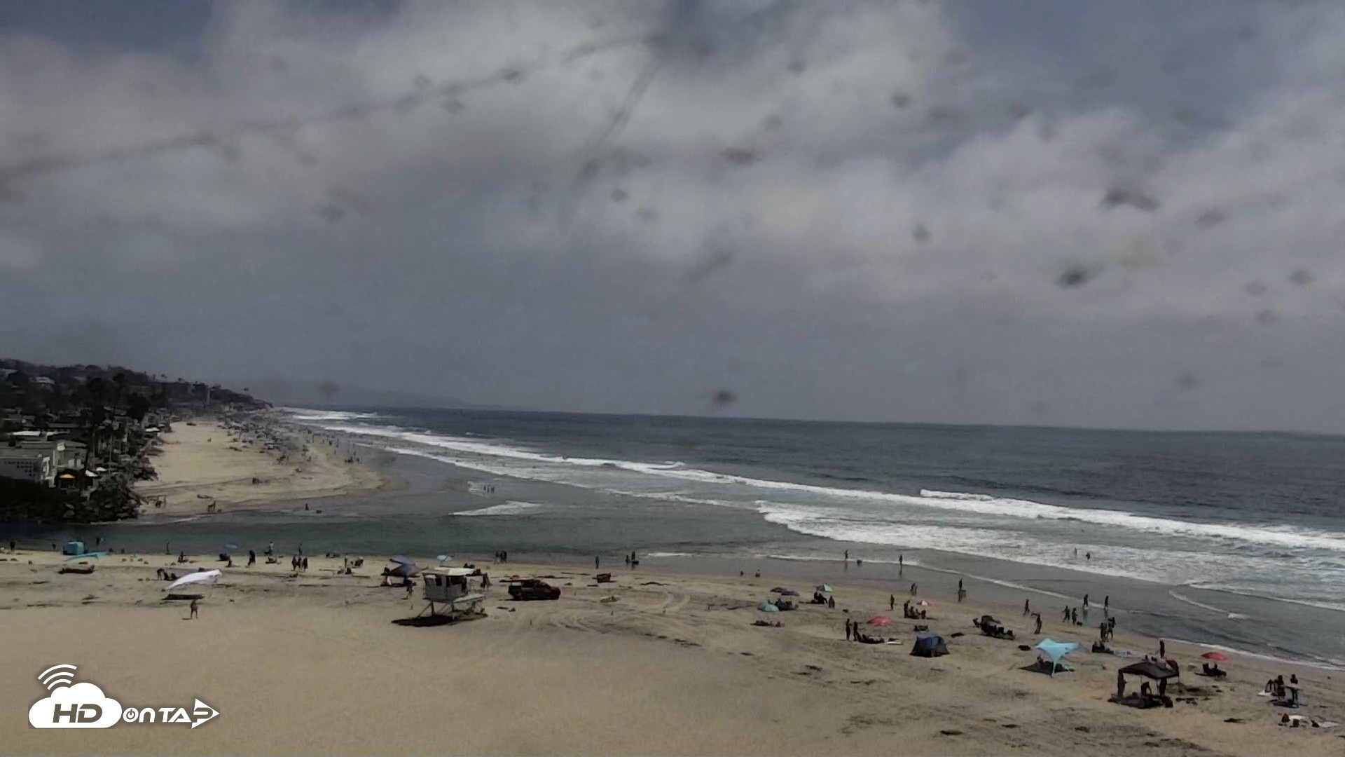 Snapshot of Del Mar Beach North Live Webcam taken Jul 26, 2026, 2:58pm PDT