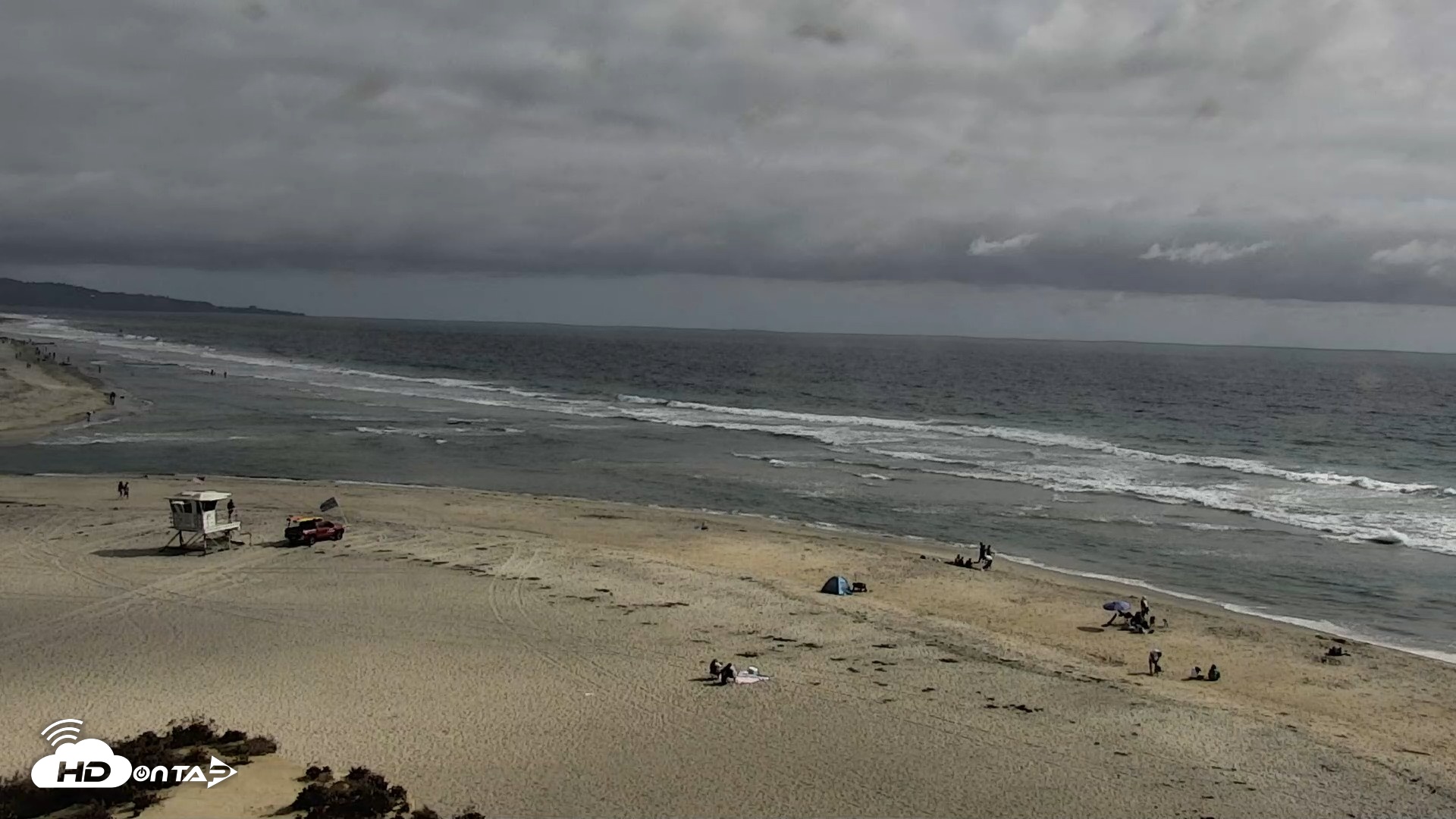 Snapshot of Del Mar Beach North Live Webcam taken Jun 30, 2026, 4:46pm PDT