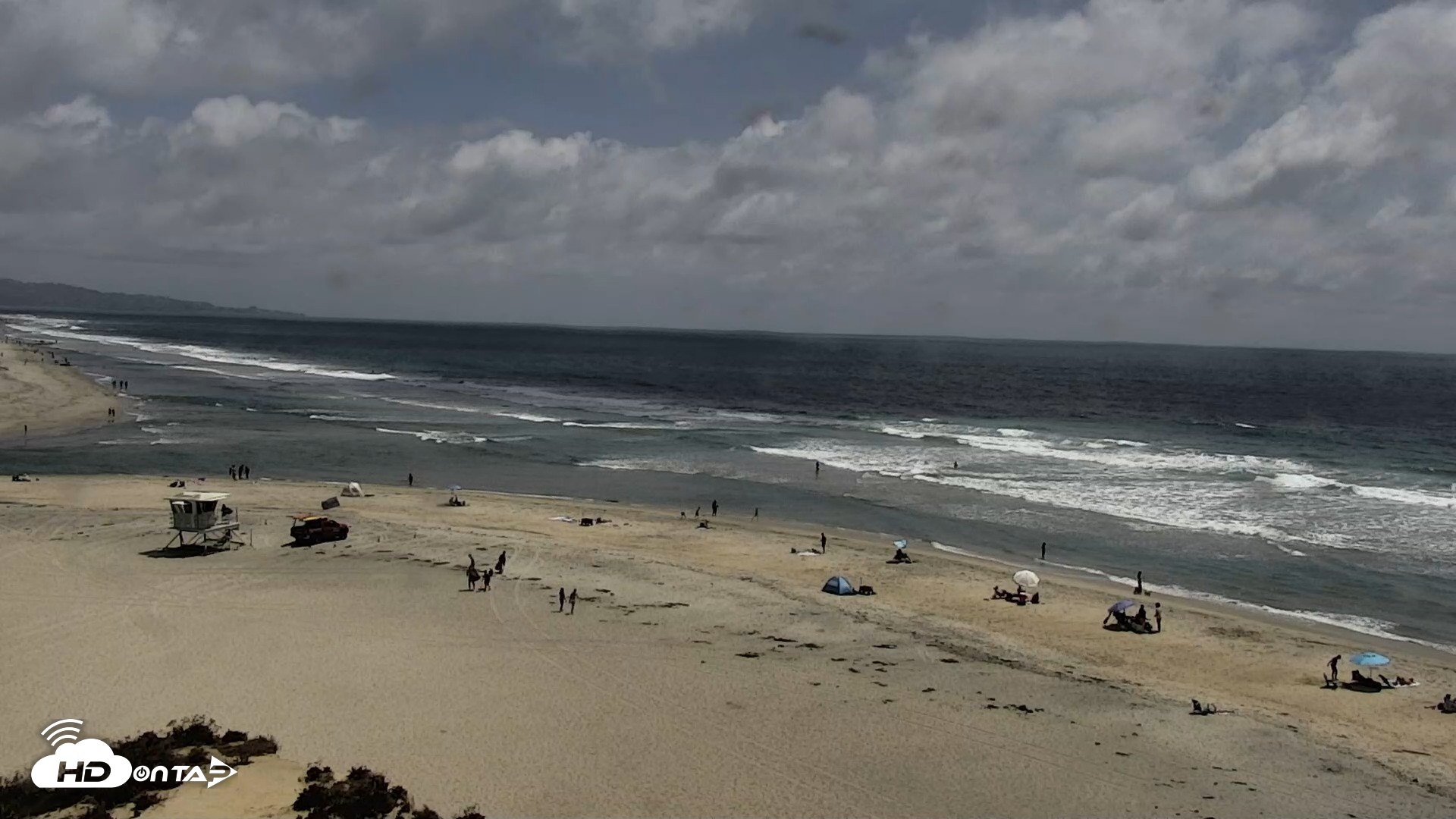 Snapshot of Del Mar Beach North Live Webcam taken Jun 30, 2026, 2:36pm PDT
