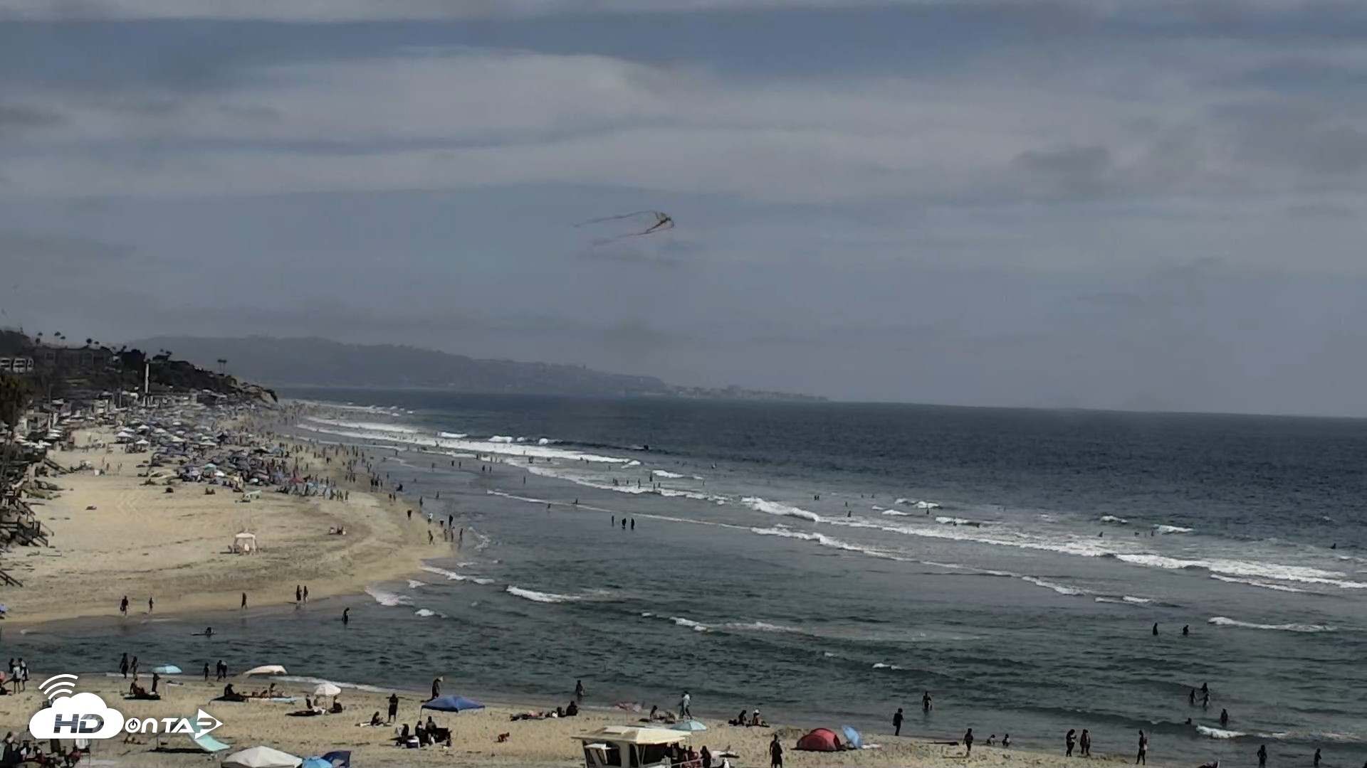 Snapshot of Del Mar Beach North Live Webcam taken Jul 4, 2026, 4:07pm PDT