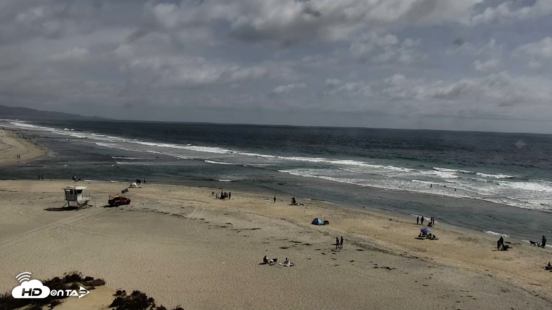 Snapshot of Del Mar Beach North Live Webcam taken Jun 30, 2026, 3:51pm PDT