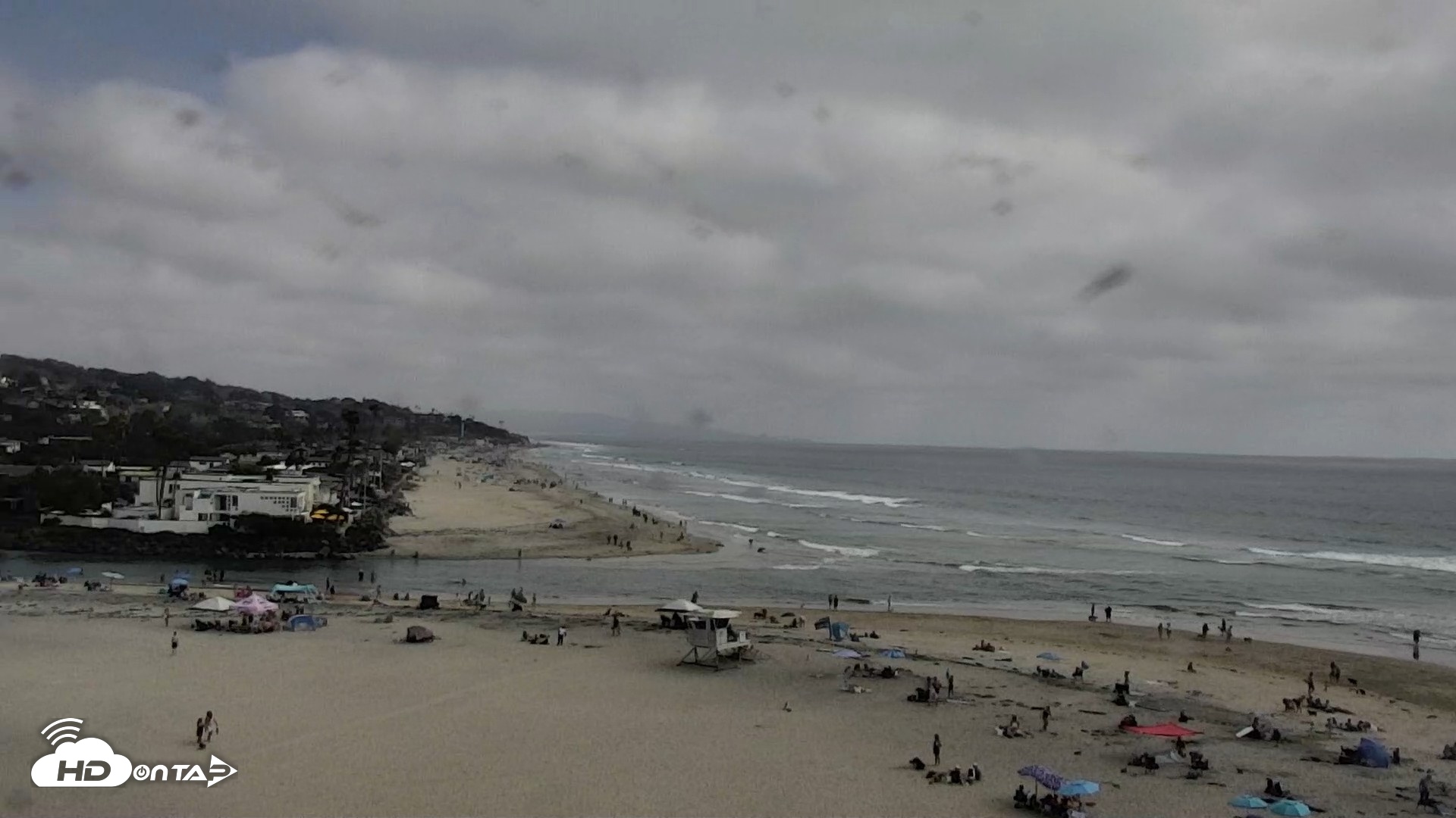 Snapshot of Del Mar Beach North Live Webcam taken Jun 14, 2026, 4:20pm PDT
