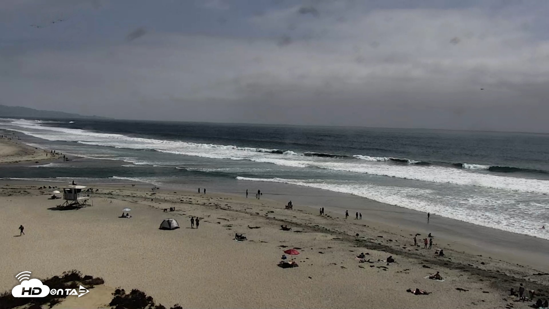 Snapshot of Del Mar Beach North Live Webcam taken Jun 5, 2026, 3:05pm PDT
