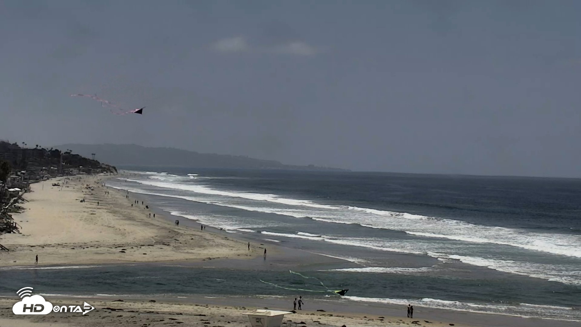 Snapshot of Del Mar Beach North Live Webcam taken Jun 2, 2026, 12:45pm PDT