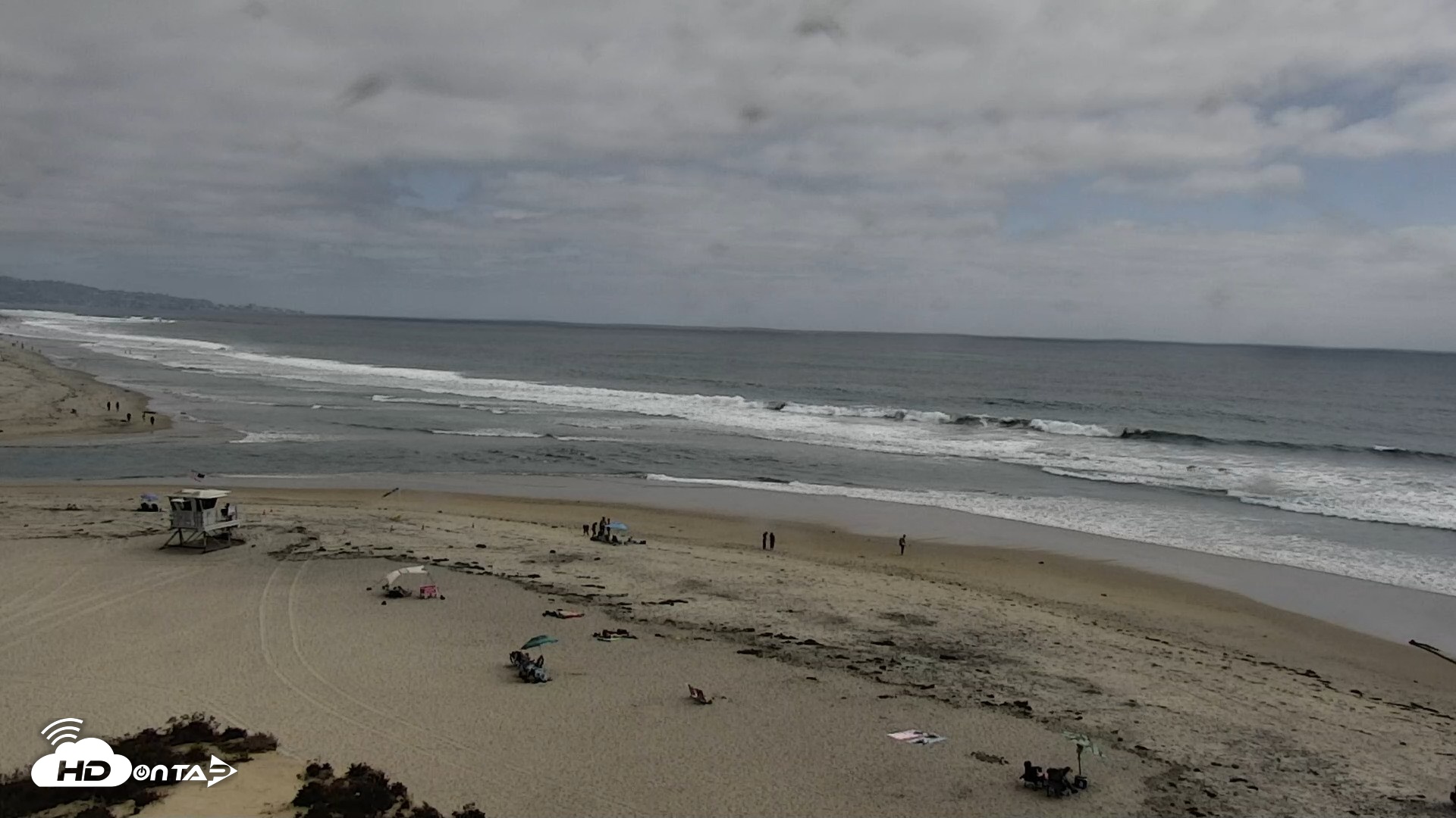 Snapshot of Del Mar Beach North Live Webcam taken Jun 17, 2026, 3:52pm PDT