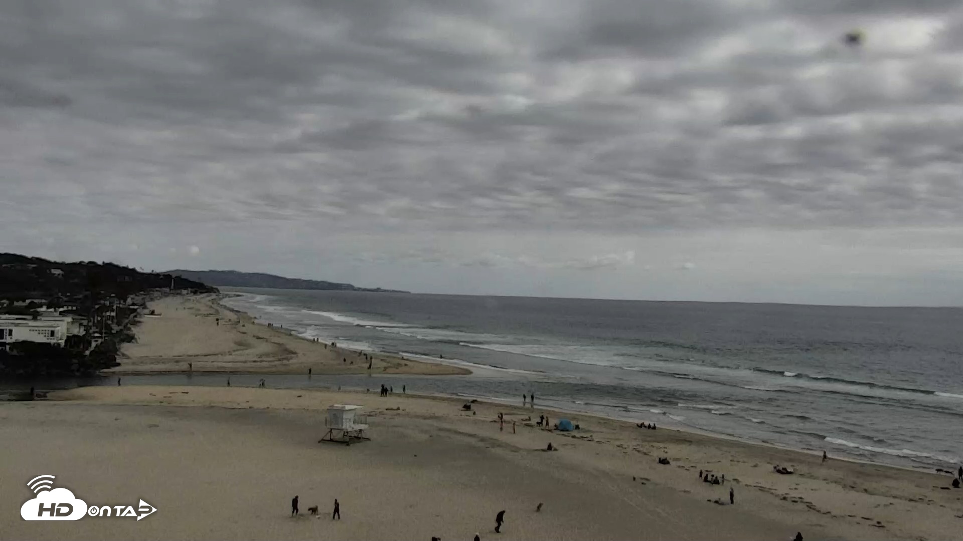 Snapshot of Del Mar Beach North Live Webcam taken May 3, 2026, 4:35pm PDT