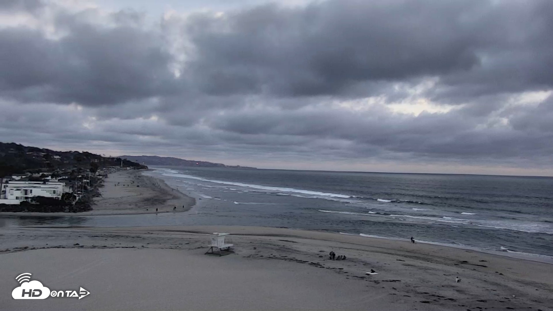 Snapshot of Del Mar Beach North Live Webcam taken Jun 21, 2026, 7:58pm PDT