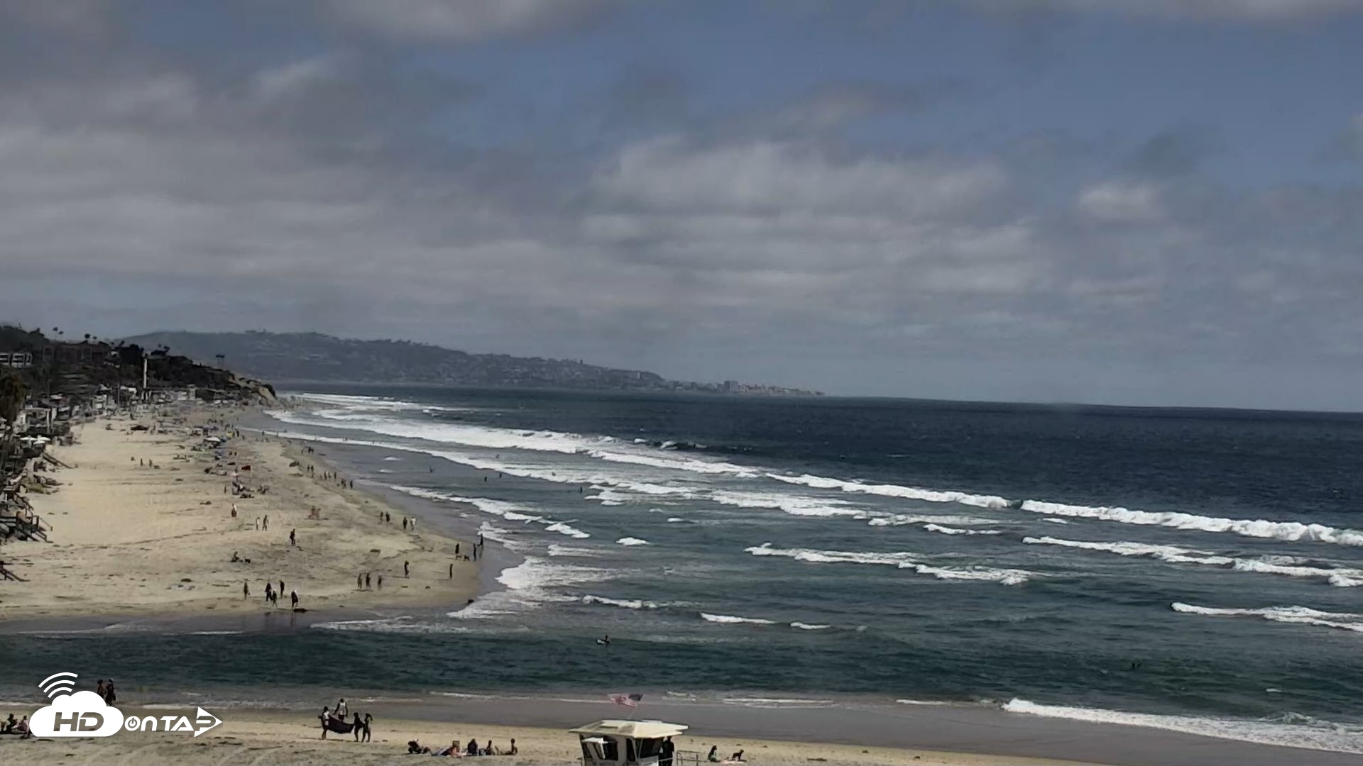 Snapshot of Del Mar Beach North Live Webcam taken Jun 19, 2026, 3:51pm PDT