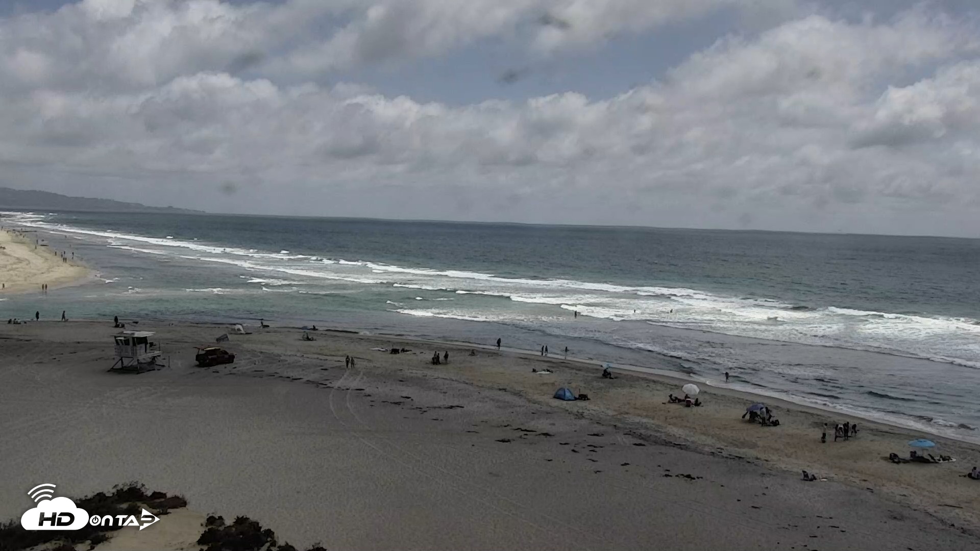 Snapshot of Del Mar Beach North Live Webcam taken Jun 30, 2026, 2:34pm PDT