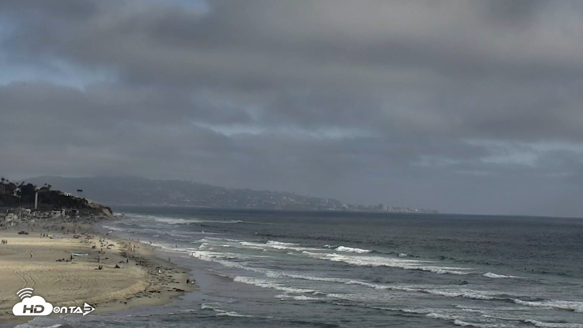 Snapshot of Del Mar Beach North Live Webcam taken Jul 22, 2026, 6:02pm PDT