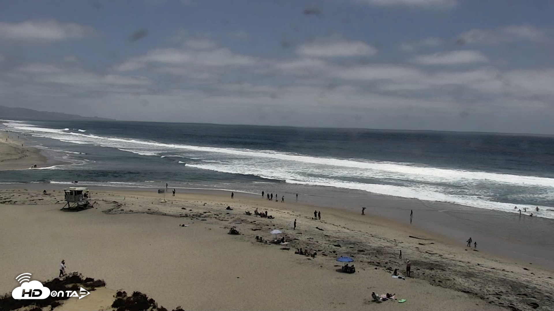 Snapshot of Del Mar Beach North Live Webcam taken Jun 16, 2026, 1:14pm PDT