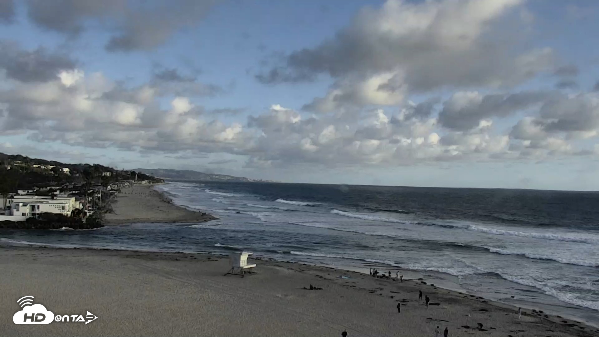 Snapshot of Del Mar Beach North Live Webcam taken May 27, 2026, 6:41pm PDT
