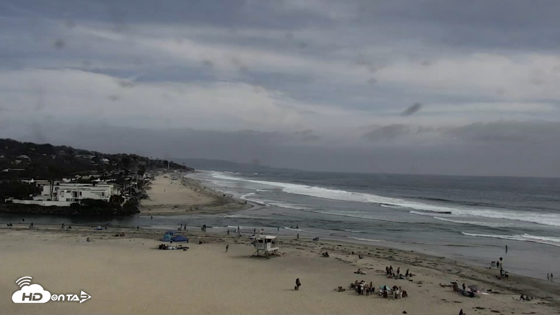 Snapshot of Del Mar Beach North Live Webcam taken Jun 6, 2026, 4:41pm PDT