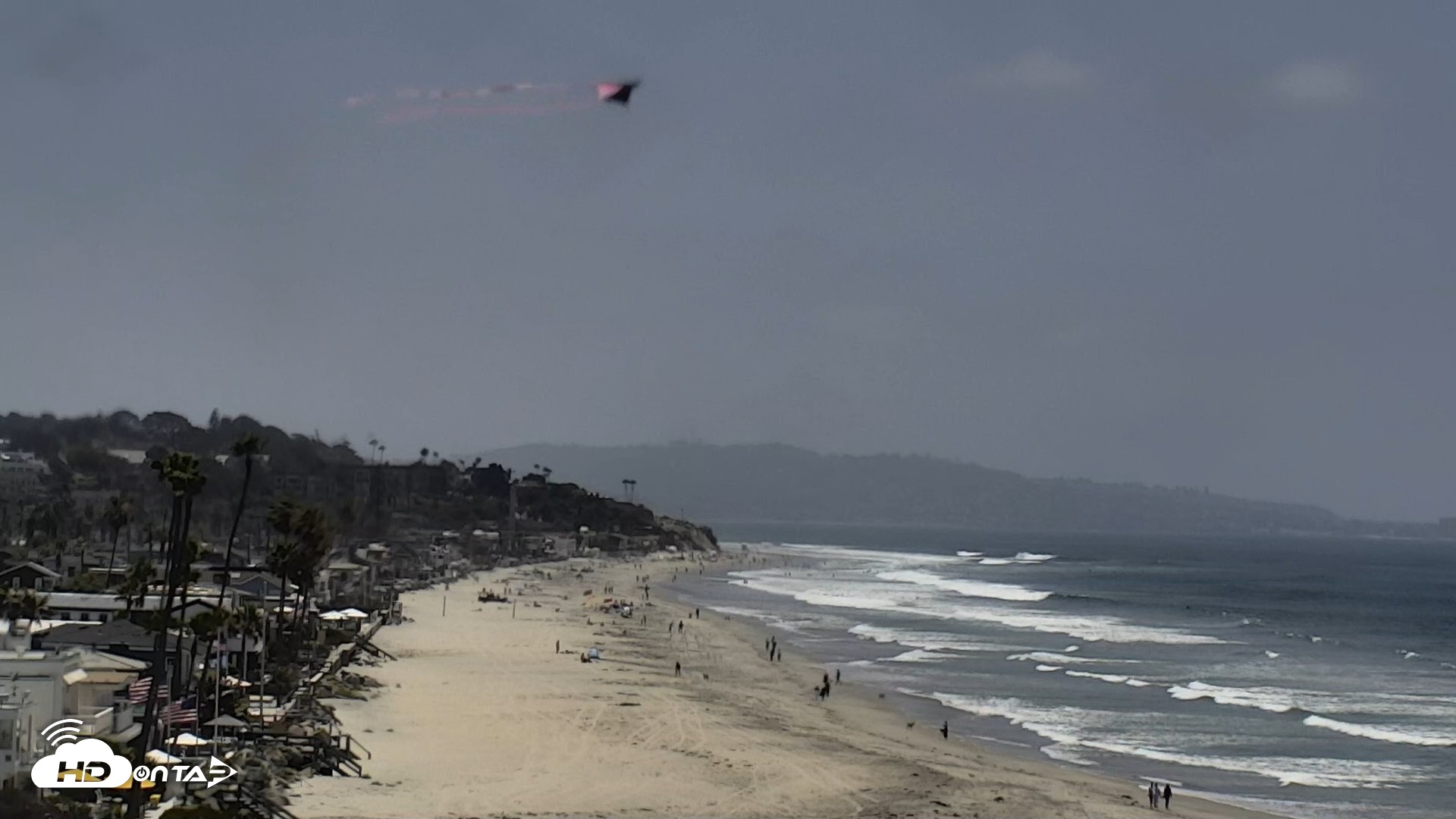 Snapshot of Del Mar Beach North Live Webcam taken Jun 2, 2026, 12:46pm PDT