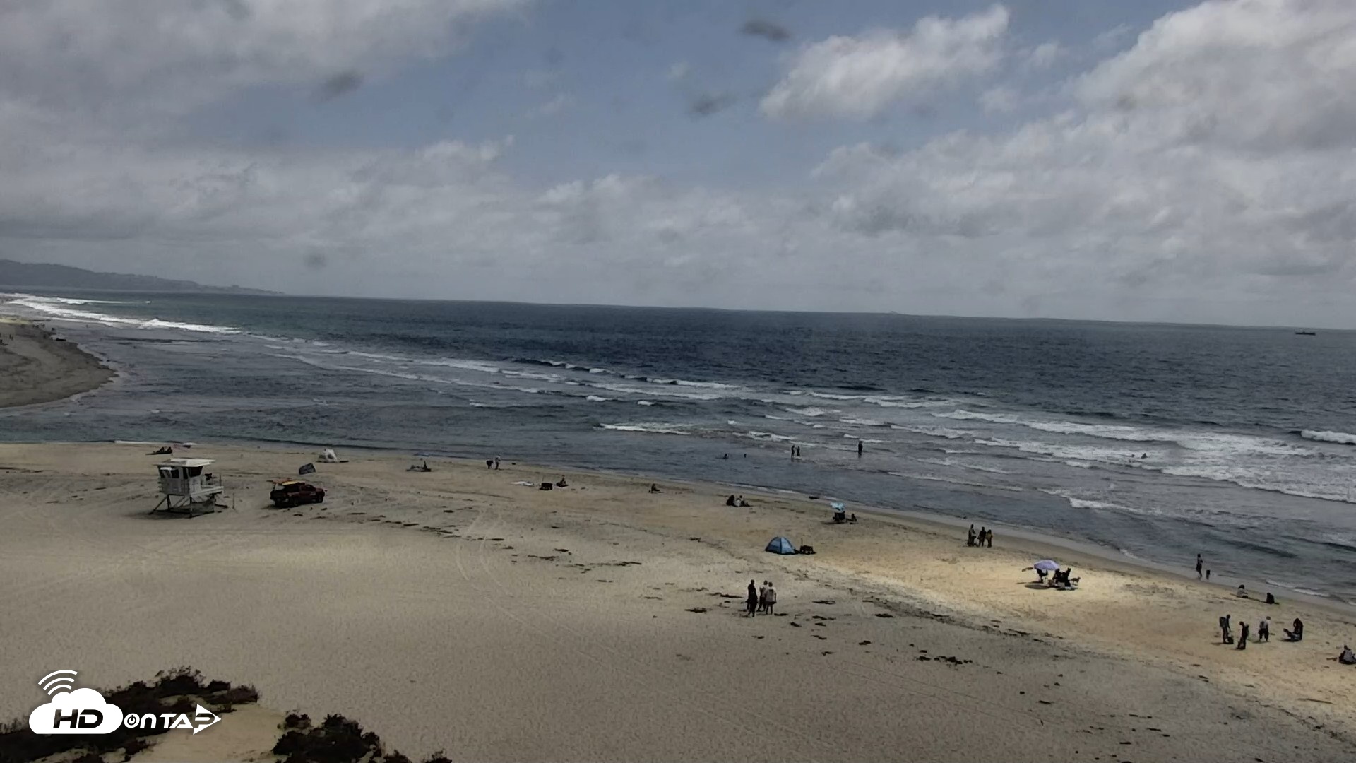 Snapshot of Del Mar Beach North Live Webcam taken Jun 30, 2026, 2:58pm PDT